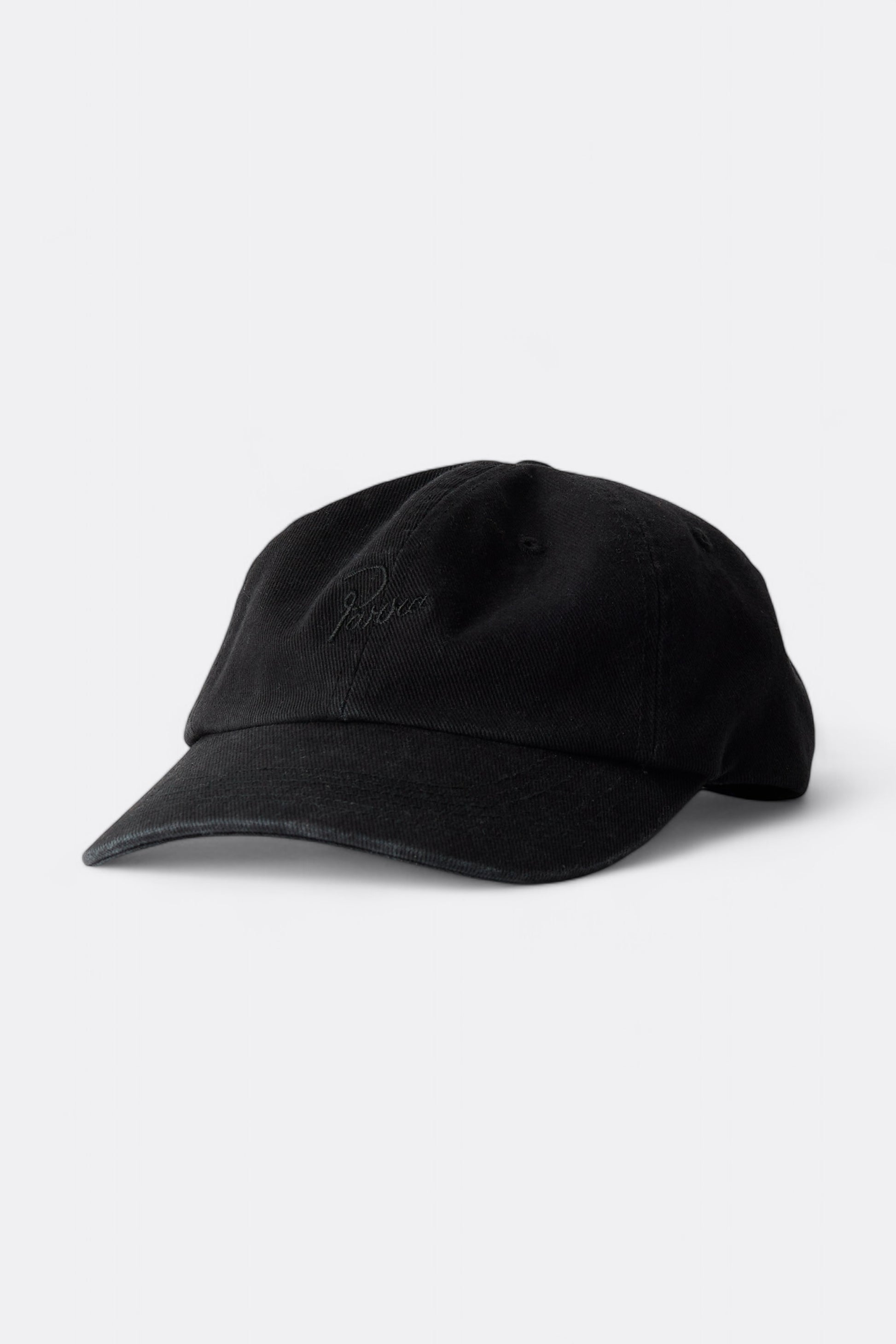 Casquette By Parra - Signature 6 Panel Hat (Black)