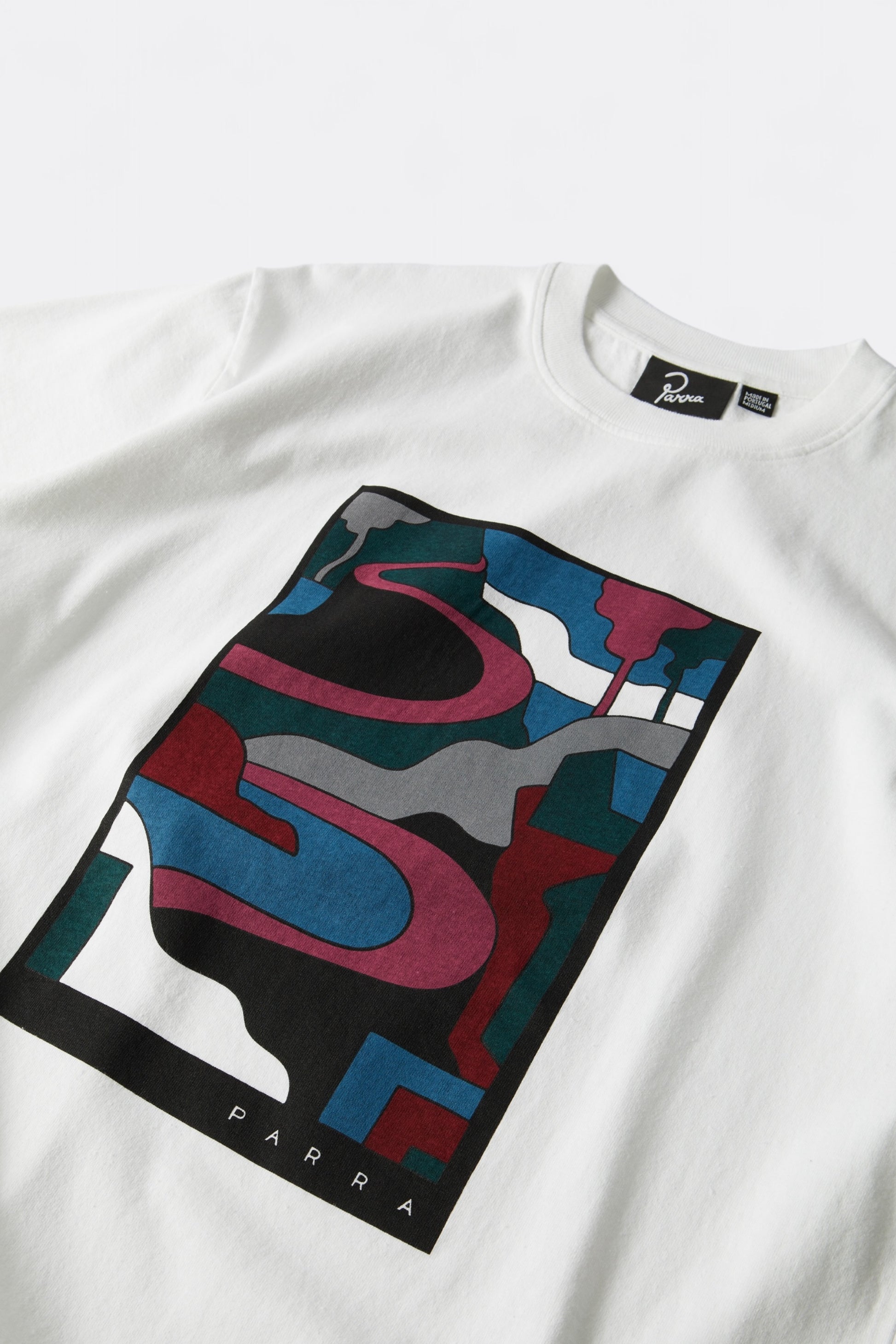 T-Shirt By Parra - The Stelvio T-Shirt (White)