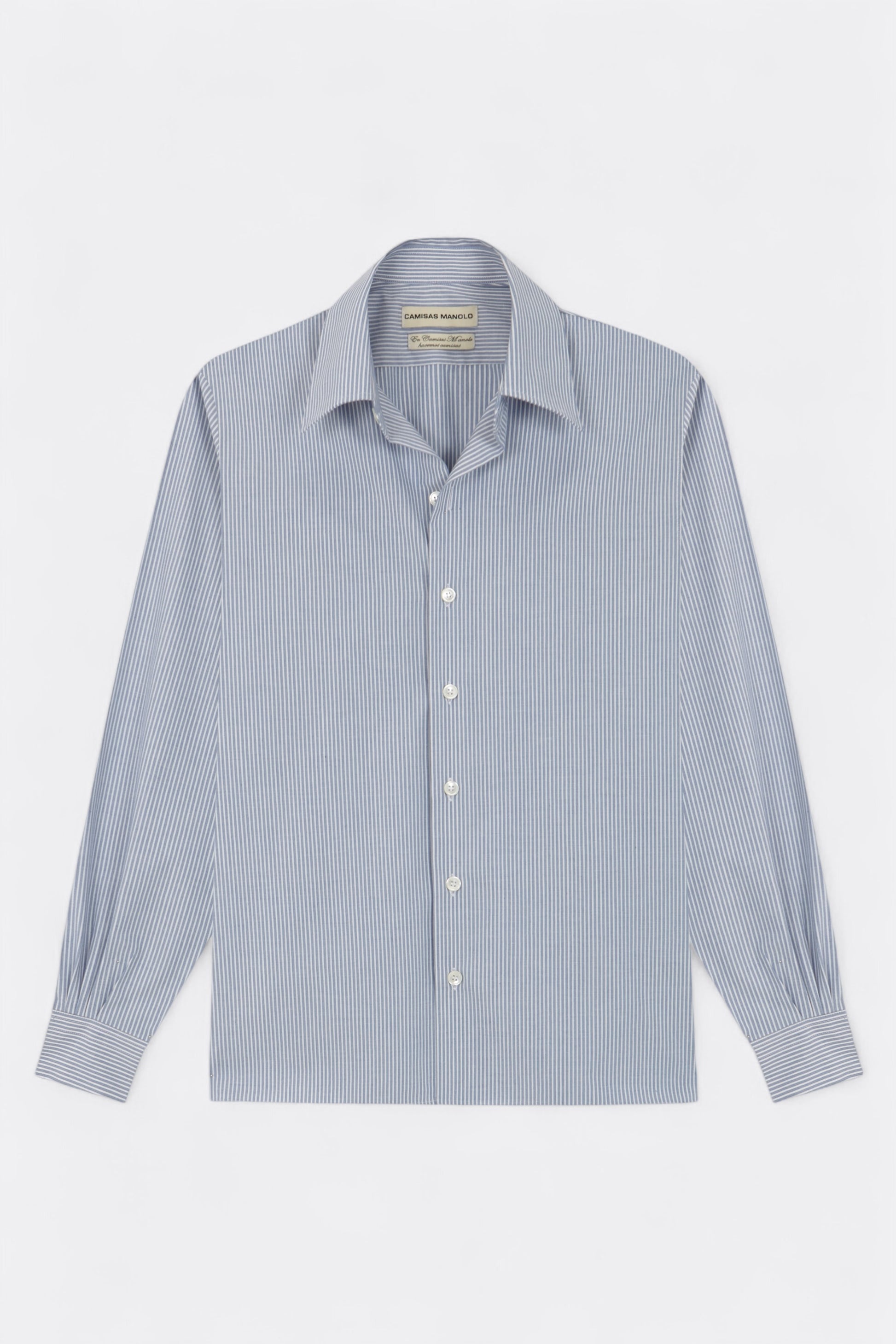 Chemise CAMISAS MANOLO - Camisa Shirt (Blue / White Stripes)