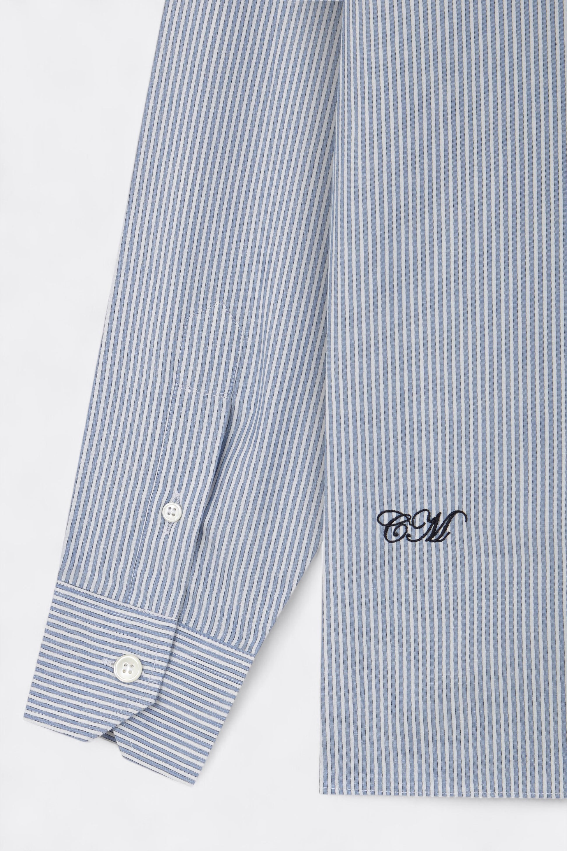 Chemise CAMISAS MANOLO - Camisa Shirt (Blue / White Stripes)