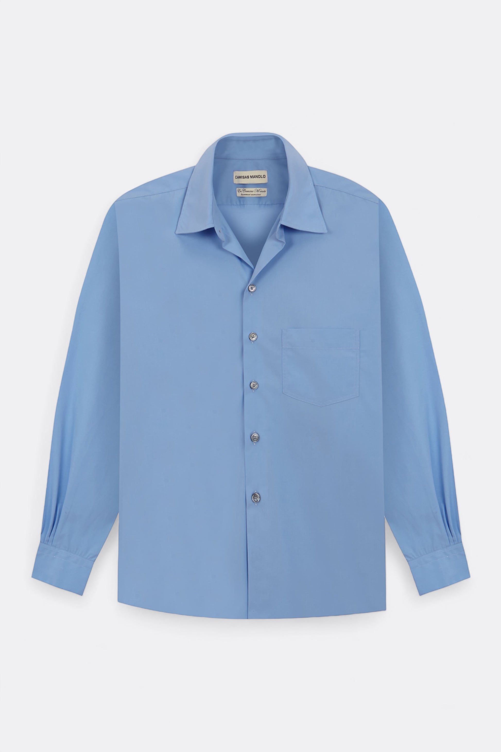 Chemise Camisas Manolo - Campo Shirt (Medium Blue)