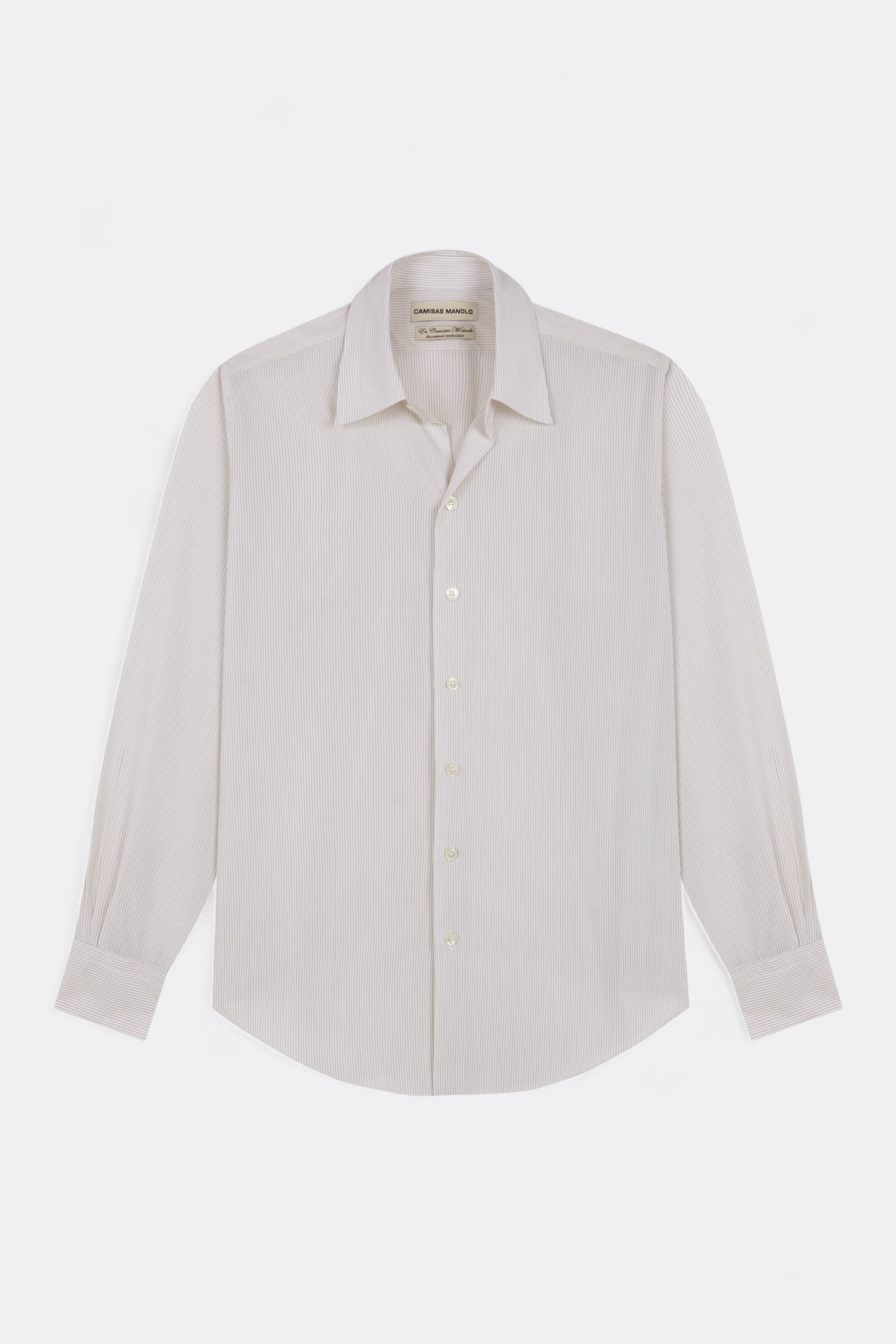 Chemise Camisas Manolo - Normal Shirt (Black Stripes / Off White)