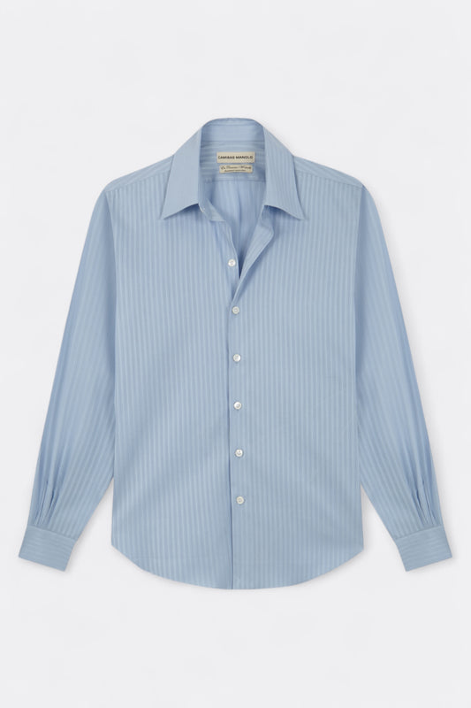 Regular Shirt (Blue / Blue Stripes) 