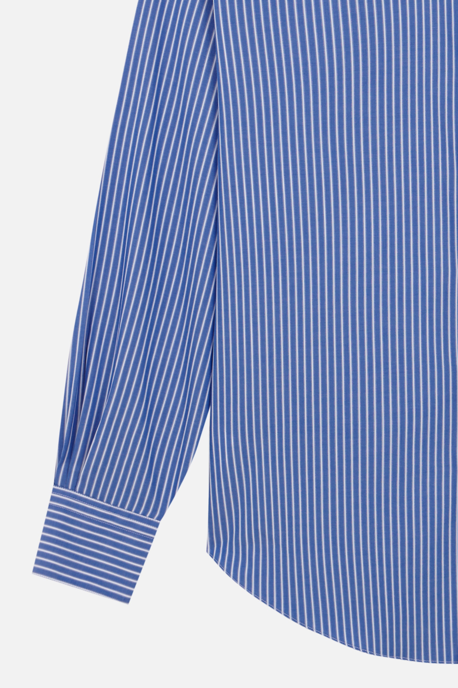 Chemise Camisas Manolo - Normal Shirt (Blue / White Stripes 3)