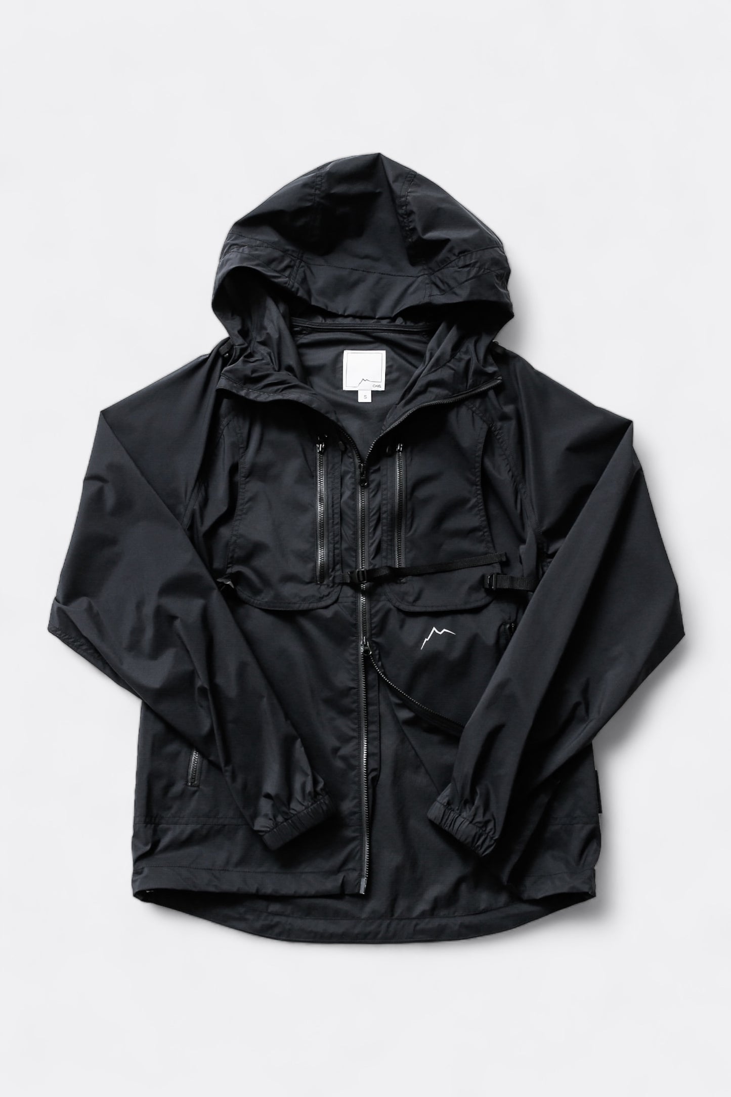 Veste Cayl - Buckle Wind Jacket (Black)