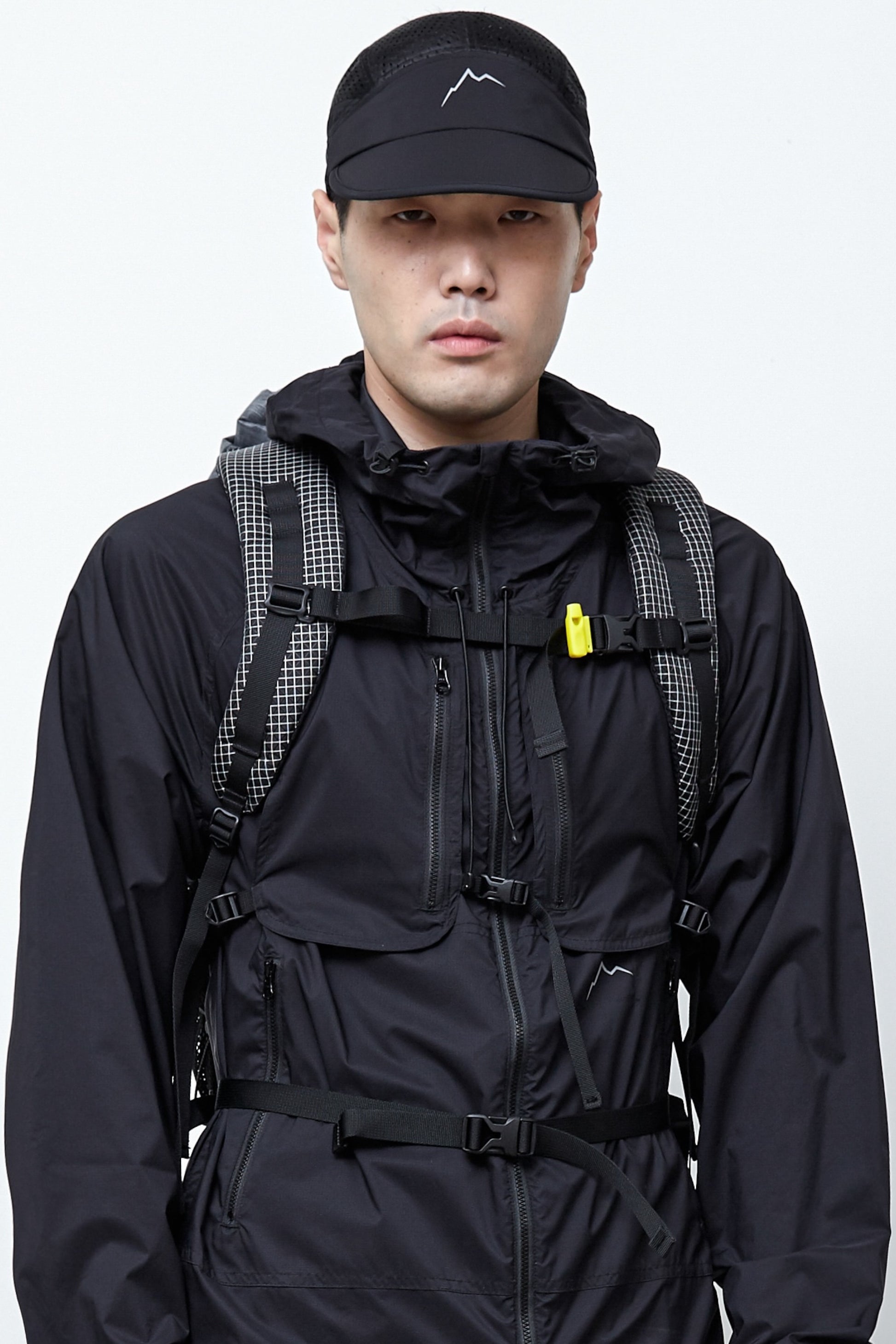 Veste Cayl - Buckle Wind Jacket (Black)