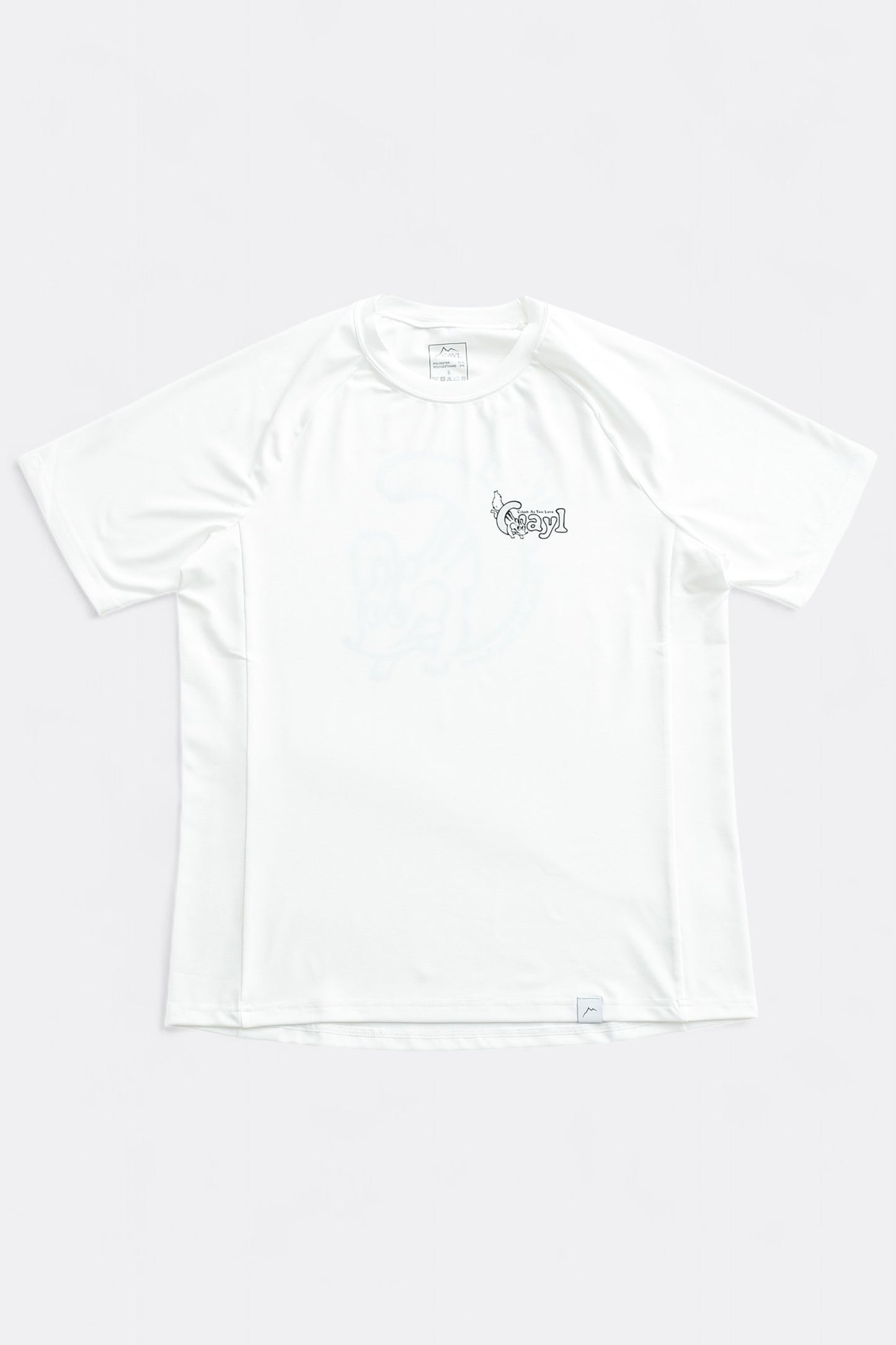 T-Shirt CAYL - Chipmunk Short Sleeve (White)