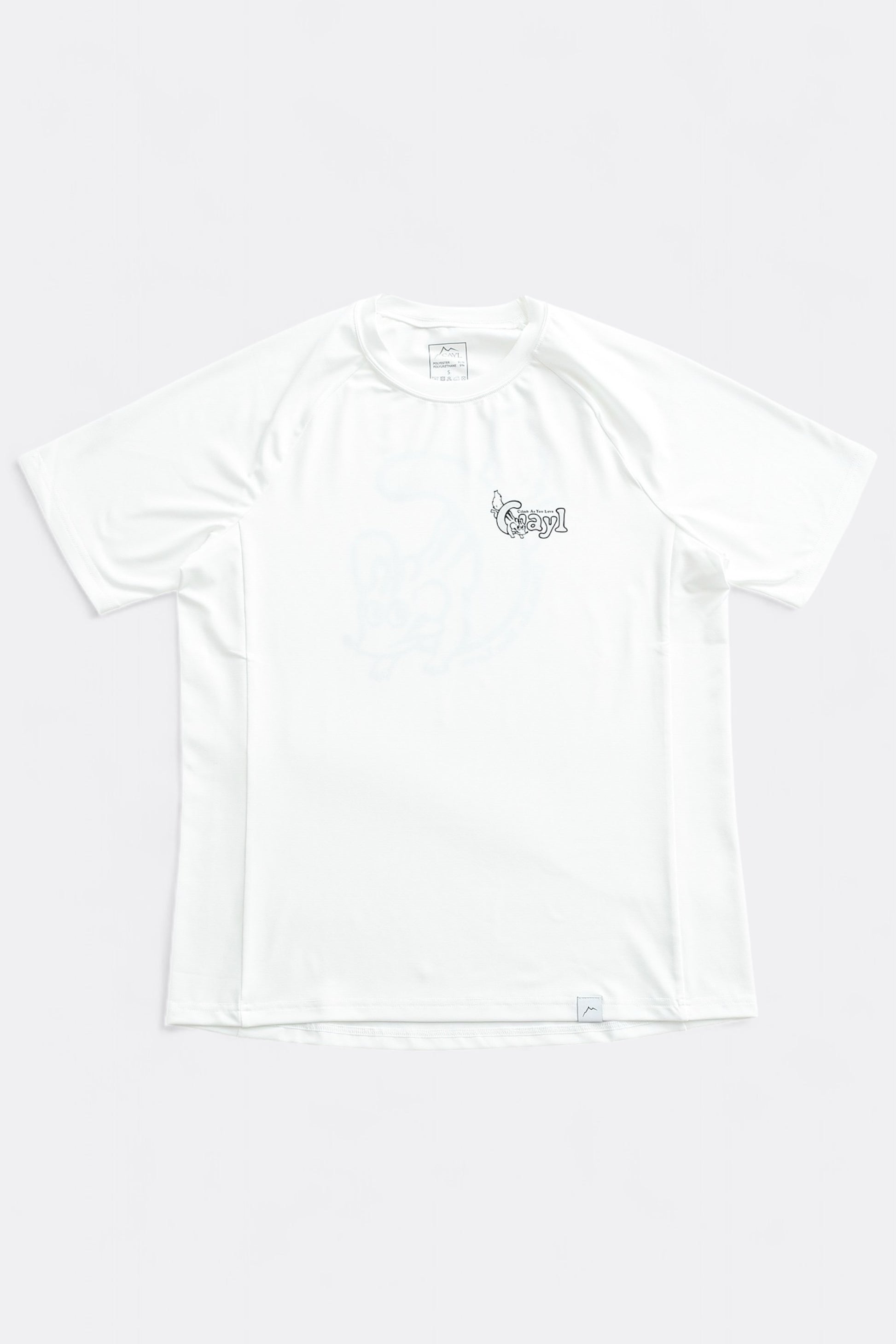 T-Shirt CAYL - Chipmunk Short Sleeve (White)