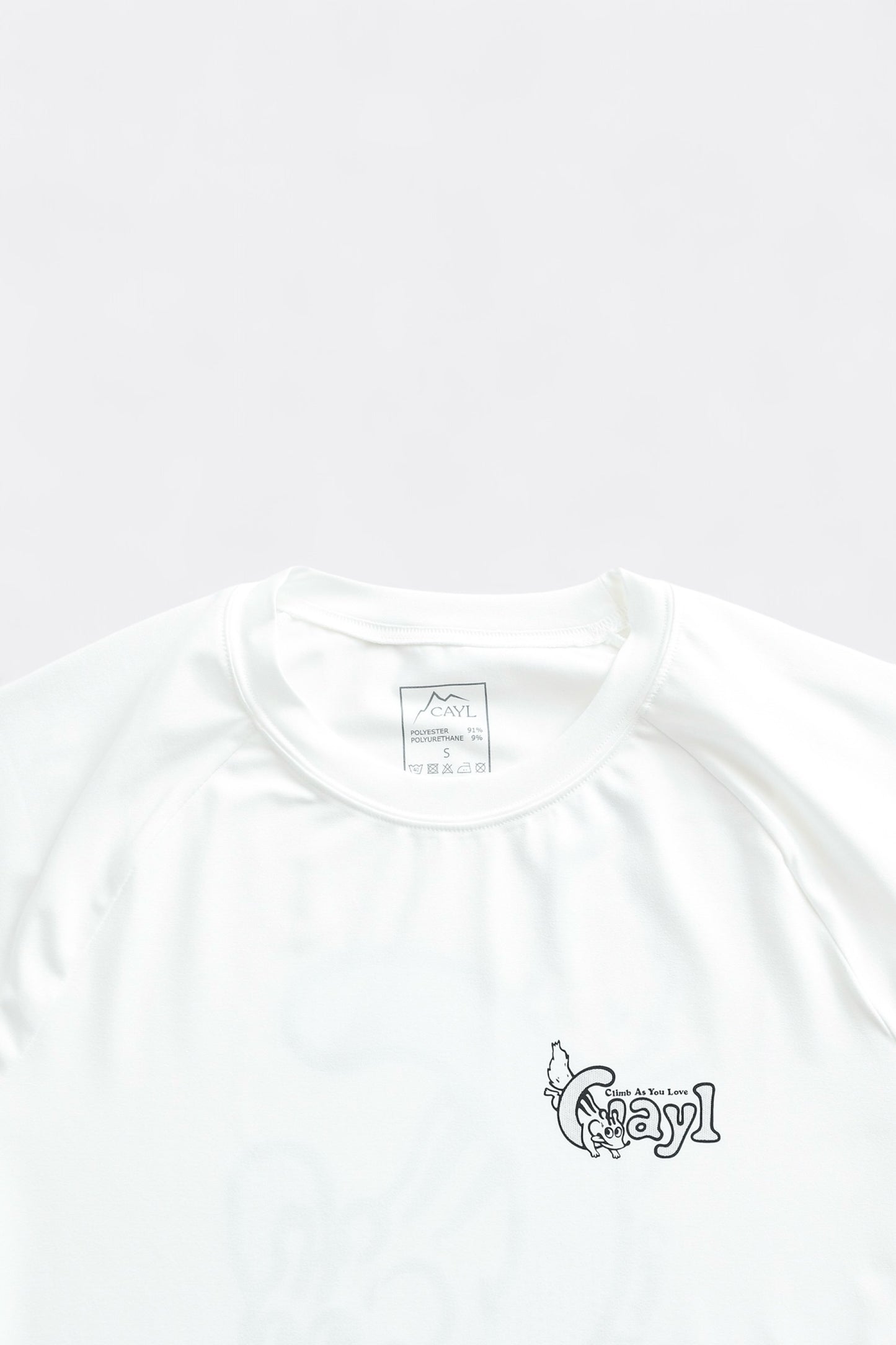 T-Shirt CAYL - Chipmunk Short Sleeve (White)