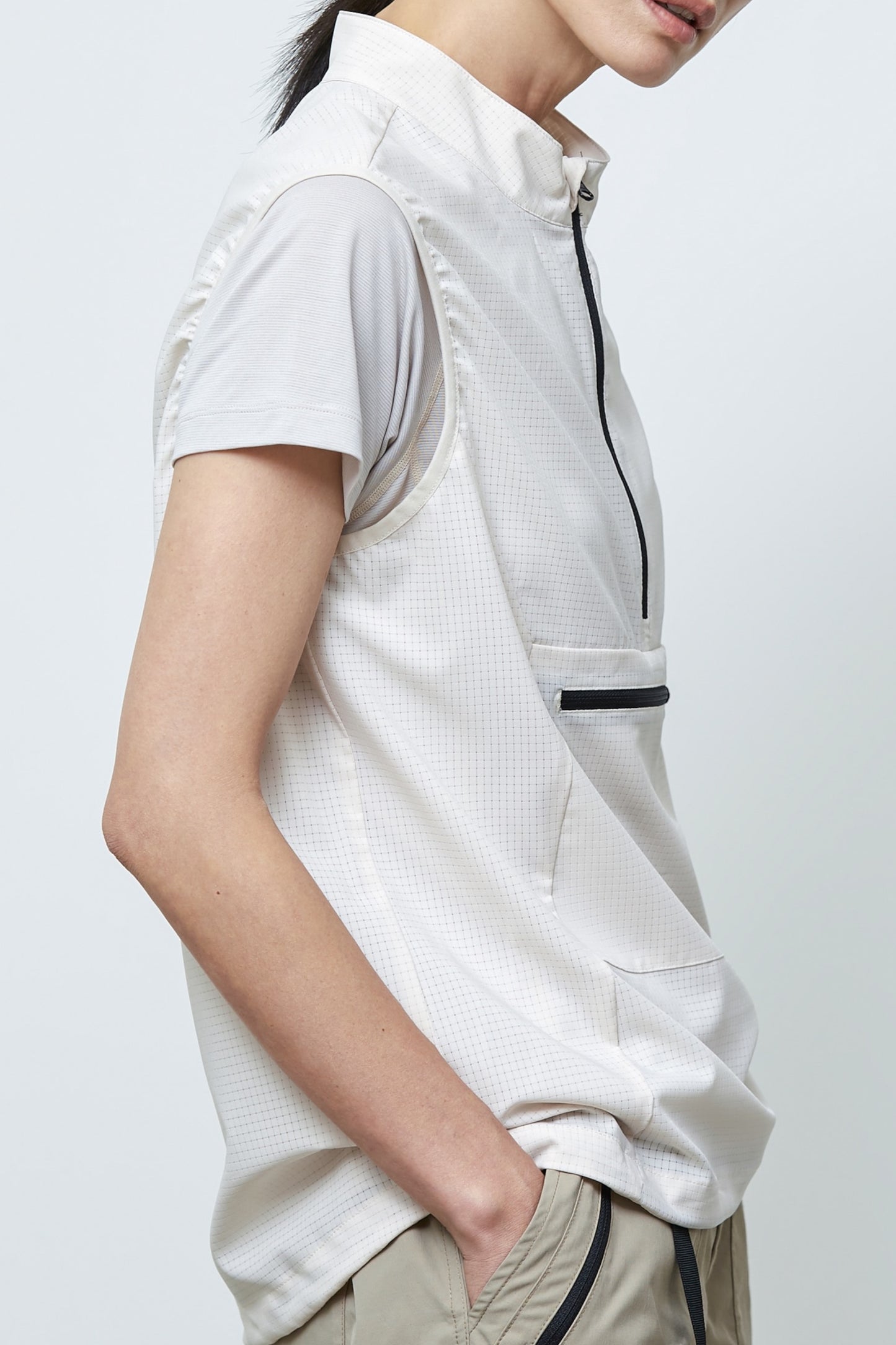 Gilet CAYL - Flow Pullover Vest (Birch White)