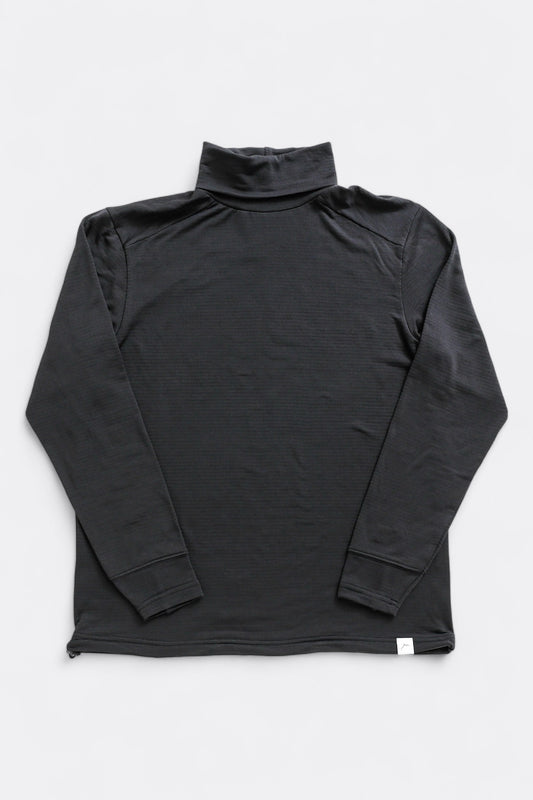 Col Roulé CAYL - Light Powergrid Turtleneck (Black)