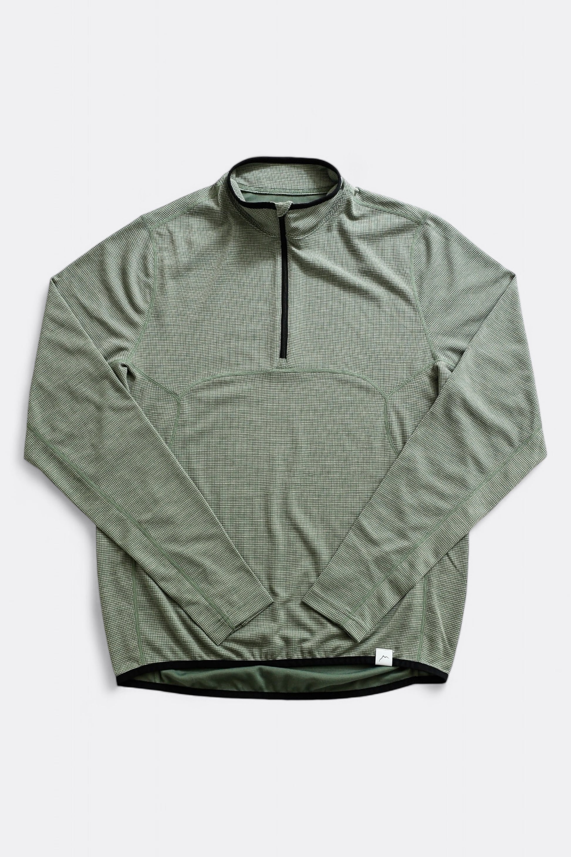 Veste CAYL - Live Wool Mix half Zip (Green)