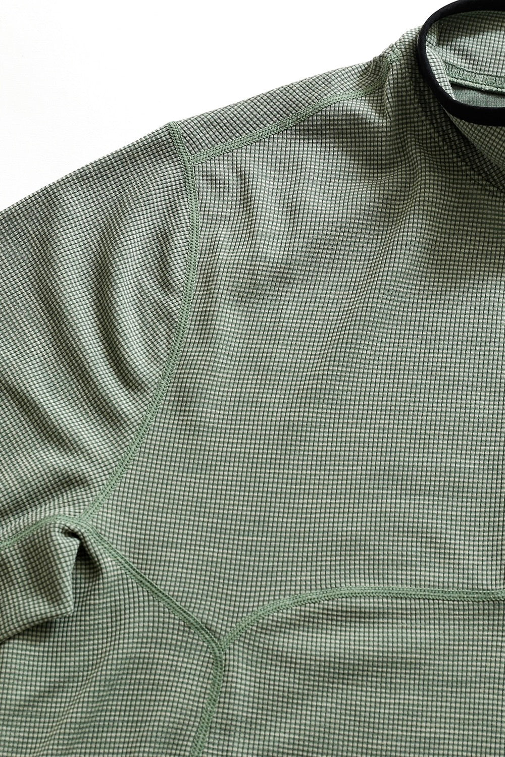 Veste CAYL - Live Wool Mix half Zip (Green)