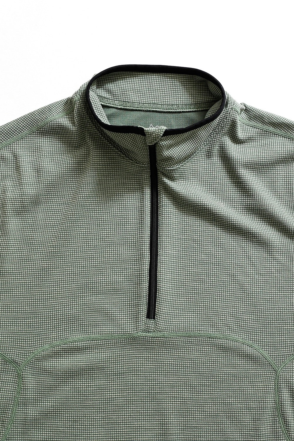 Veste CAYL - Live Wool Mix half Zip (Green)