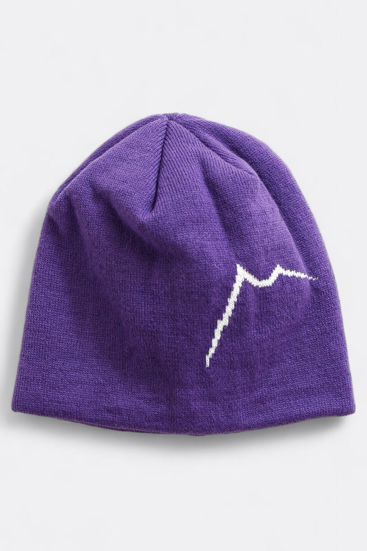 Bonnet CAYL - Logo Beanie Short (Violet)