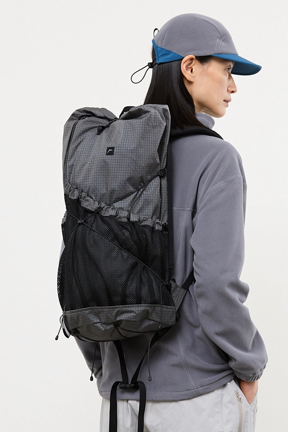 Sac à Dos CAYL - Mari Roll Top SM B-Grid (Black)