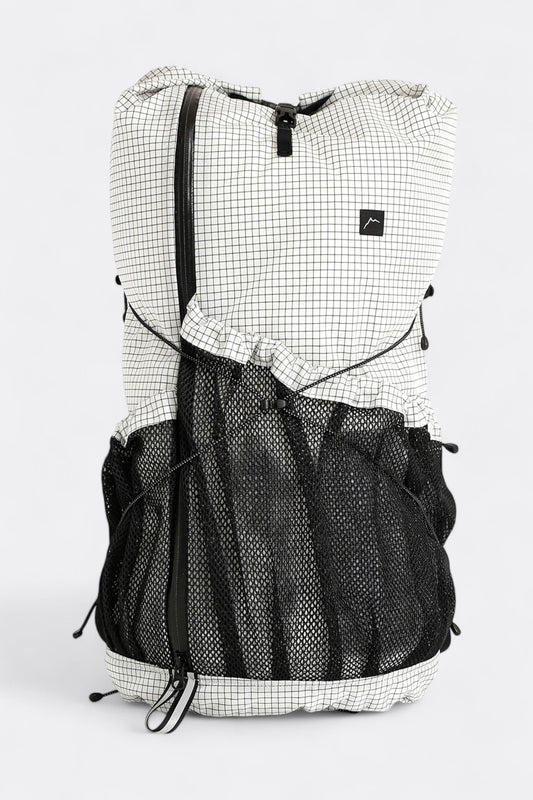 Sac à Dos CAYL - Mari Roll Top SM B-Grid (White)