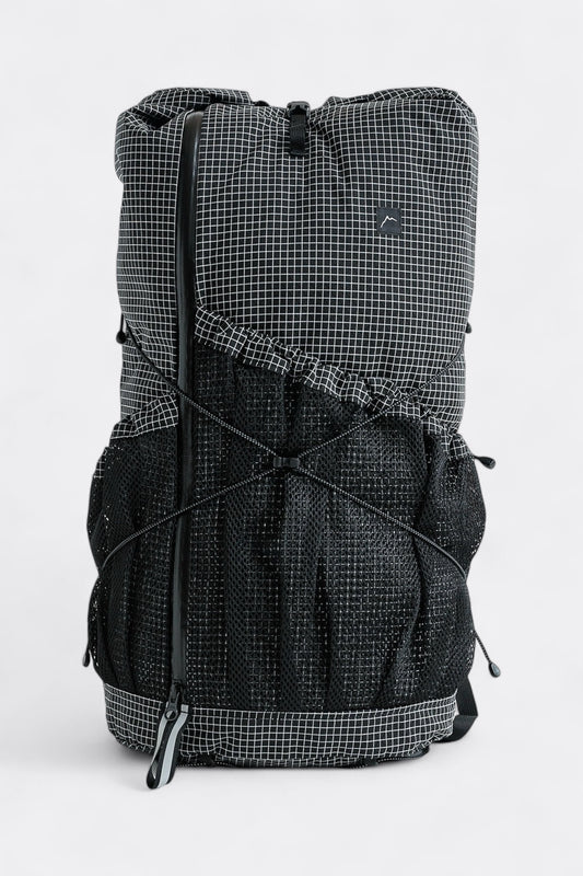 Mari Roll Top SM Cayl-Grid (Black) 