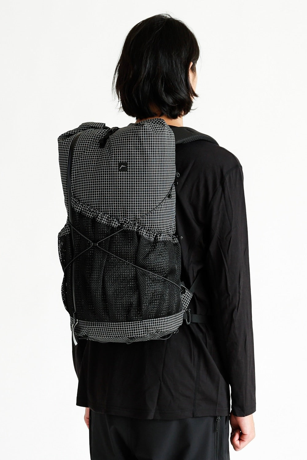 Mari Roll Top SM Cayl-Grid (Black) 