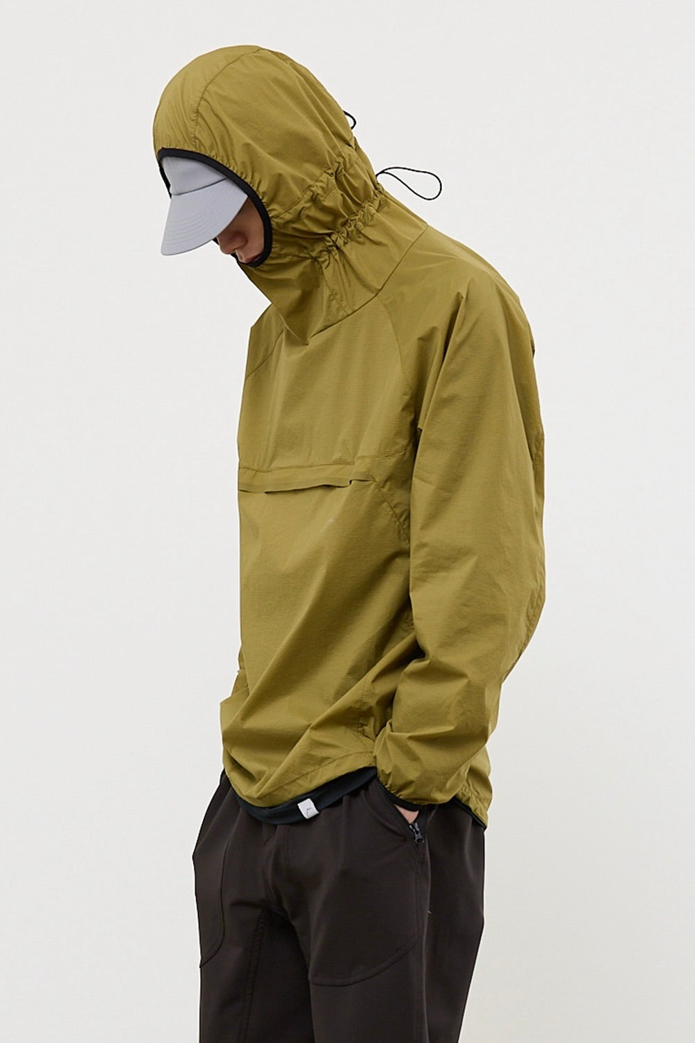 Veste CAYL - Packable Stretch Hoody (Dark Moss)