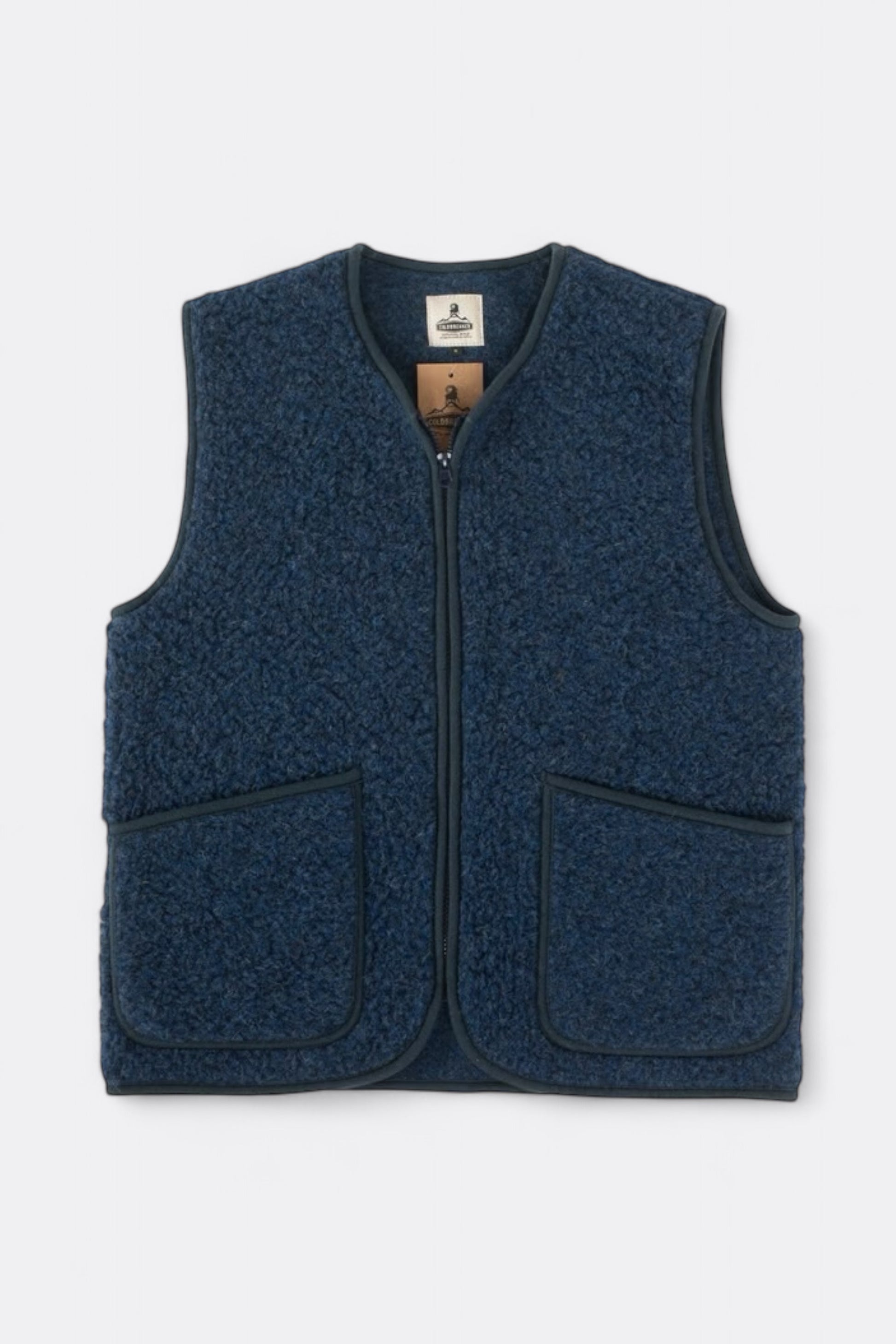 Gilet en Laine Coldbreaker - Pepitco Vest (Dark Blue)