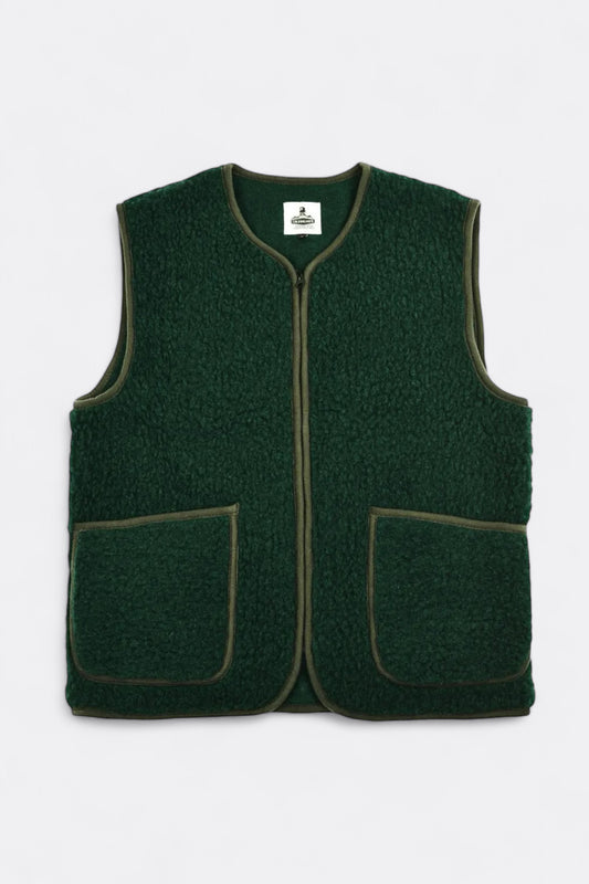 Gilet en Laine Coldbreaker - Pepitco Vest (Dark Green)