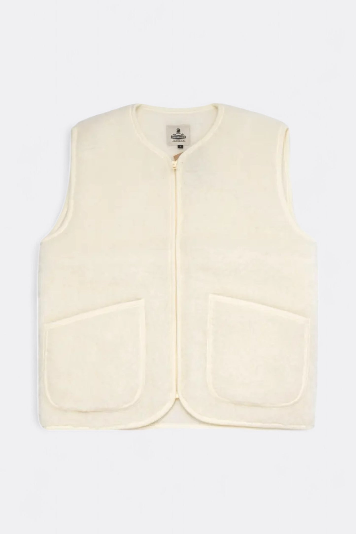 Gilet en Laine Coldbreaker - Pepitco Vest (Natural)