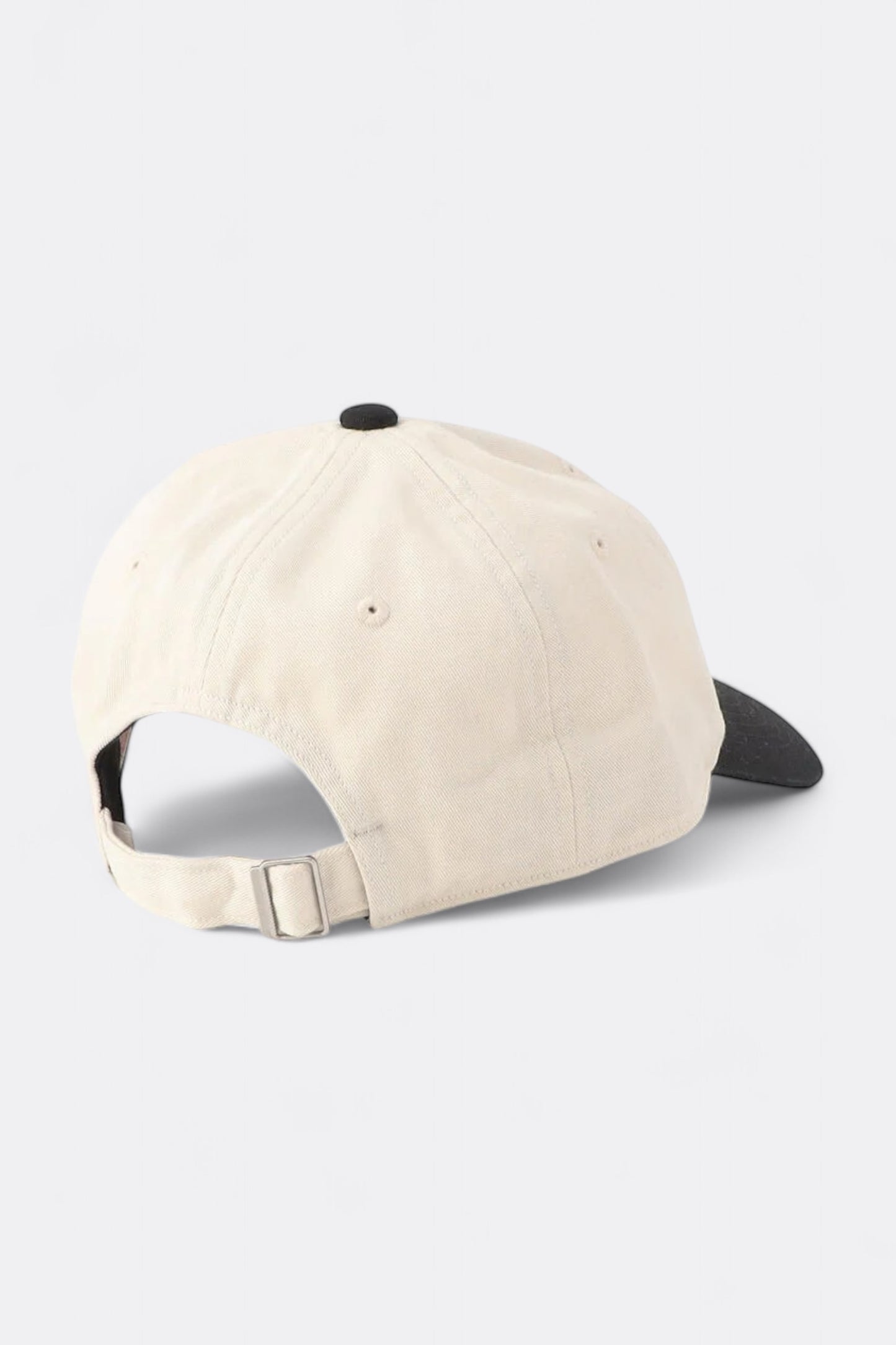 Casquette Danton - Chino Cloth 6 Panel Cap 2 Tone (Ecru / Black)