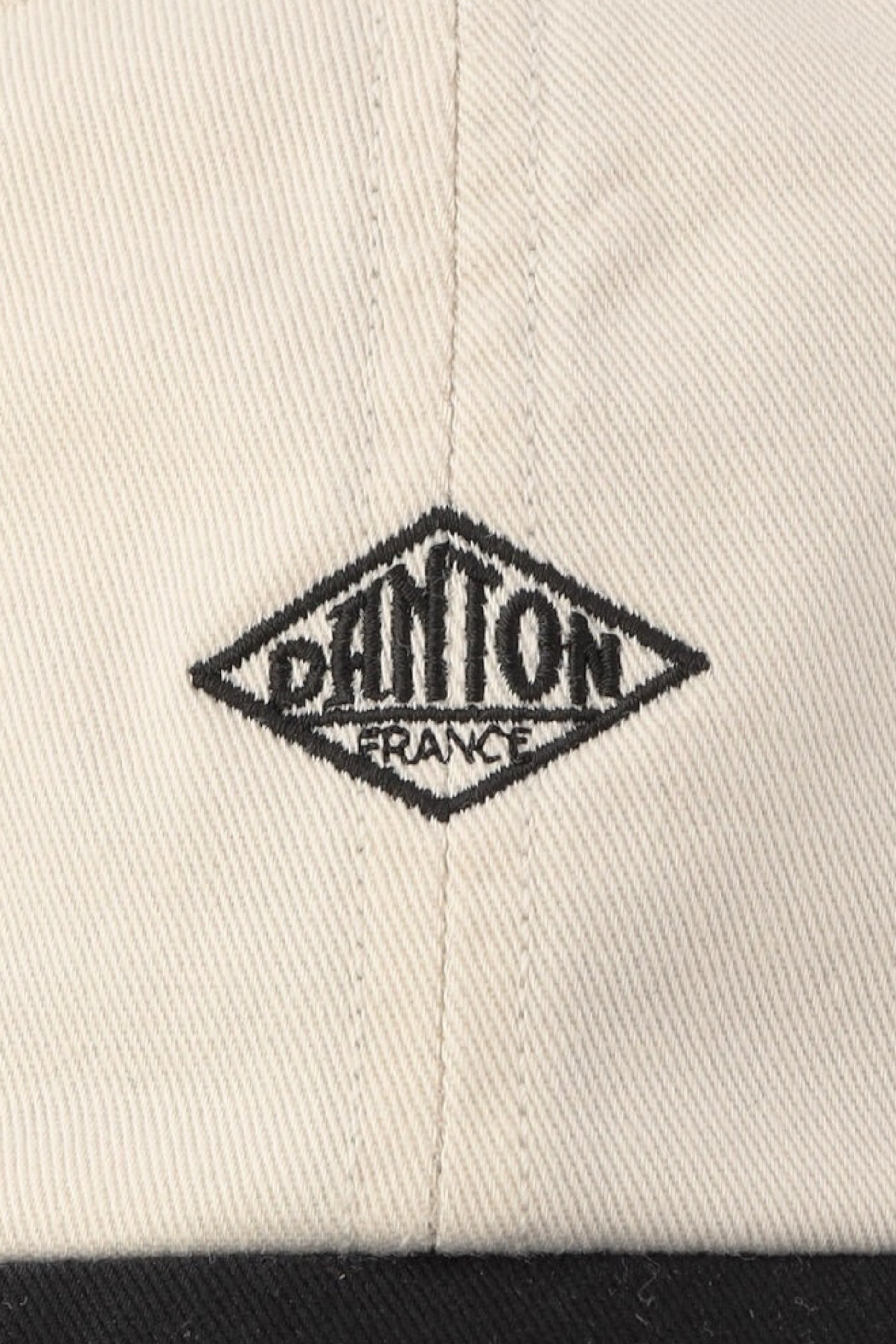 Casquette Danton - Chino Cloth 6 Panel Cap 2 Tone (Ecru / Brown)