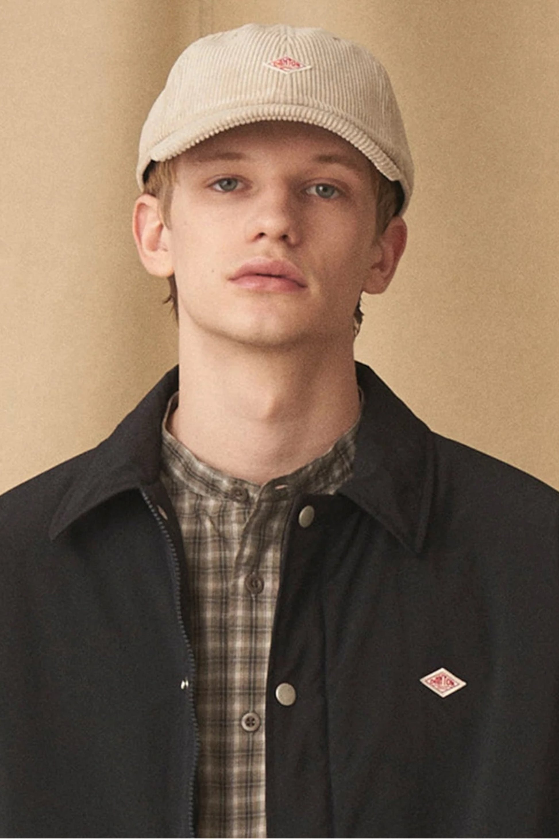 Casquette Danton - Corduroy 6 Panel Cap (Greige)