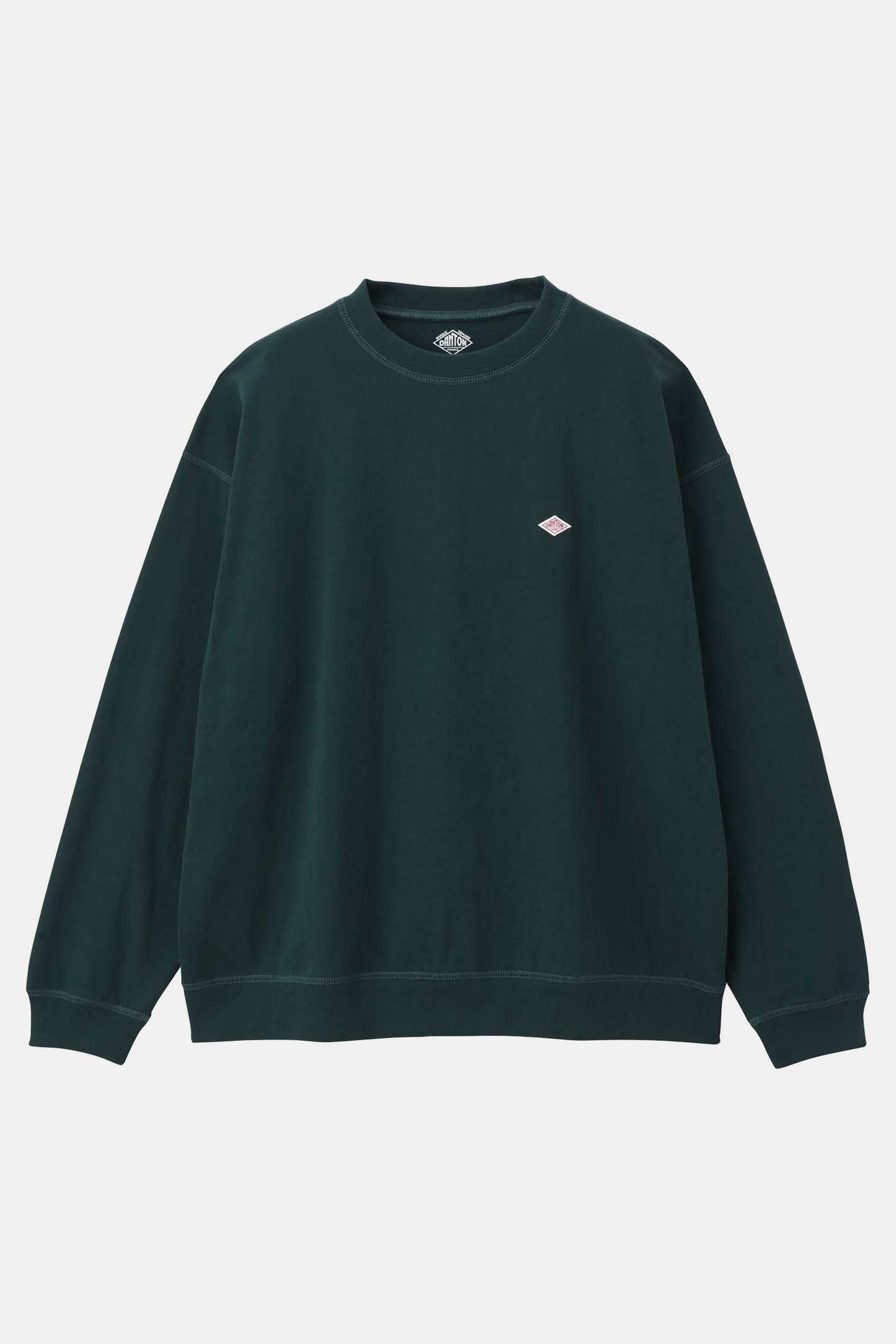 T-Shirt Manches Longues DANTON - Long Sleeve Sweat T-Shirt (Billiard Green)