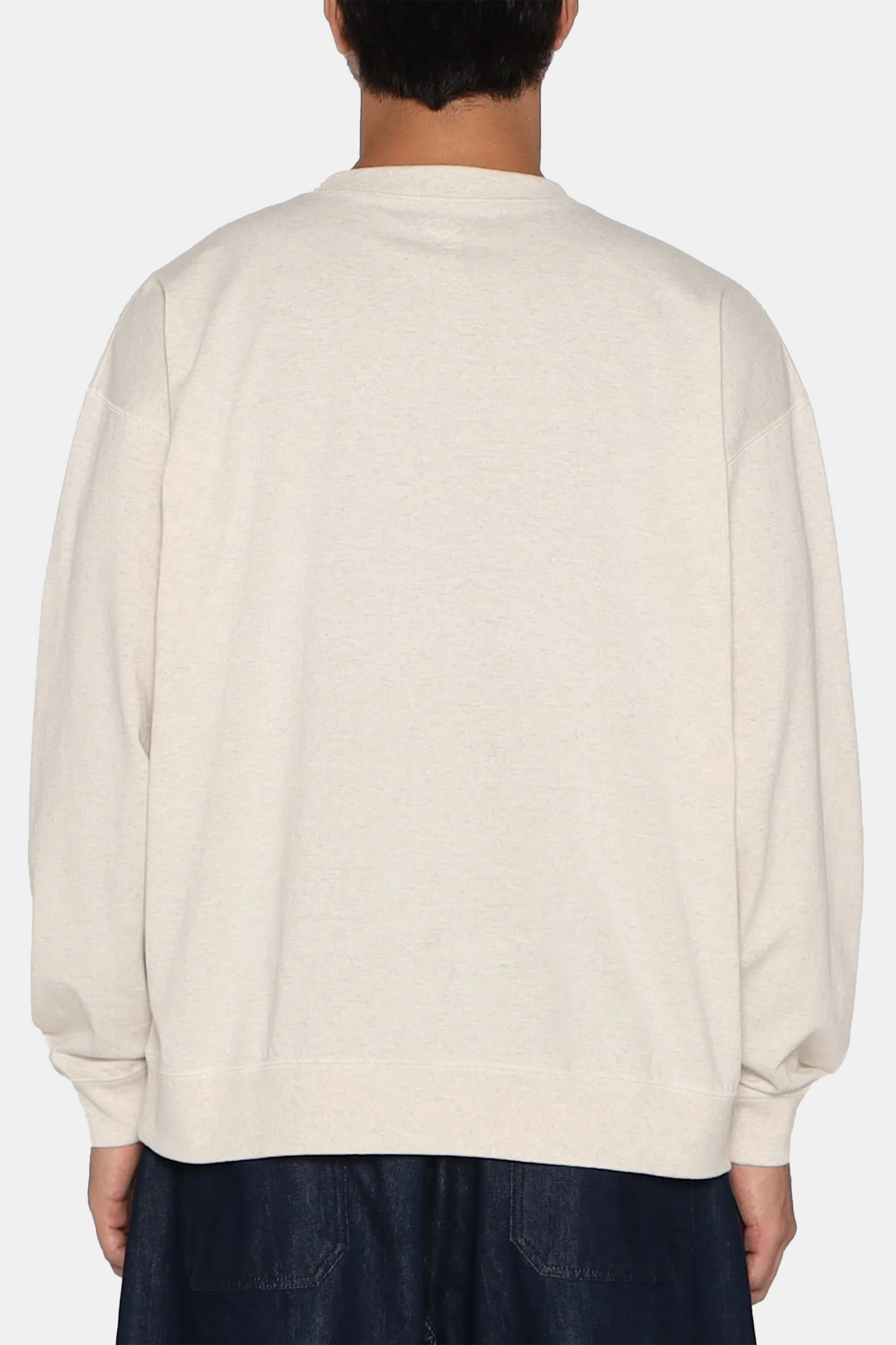 T-Shirt Manches Longues DANTON - Long Sleeve Sweat T-Shirt (Heather Ivory)