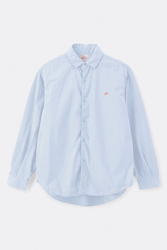 Chemise Danton - Typewriter Cloth Wrinkled Shirt (Sax)