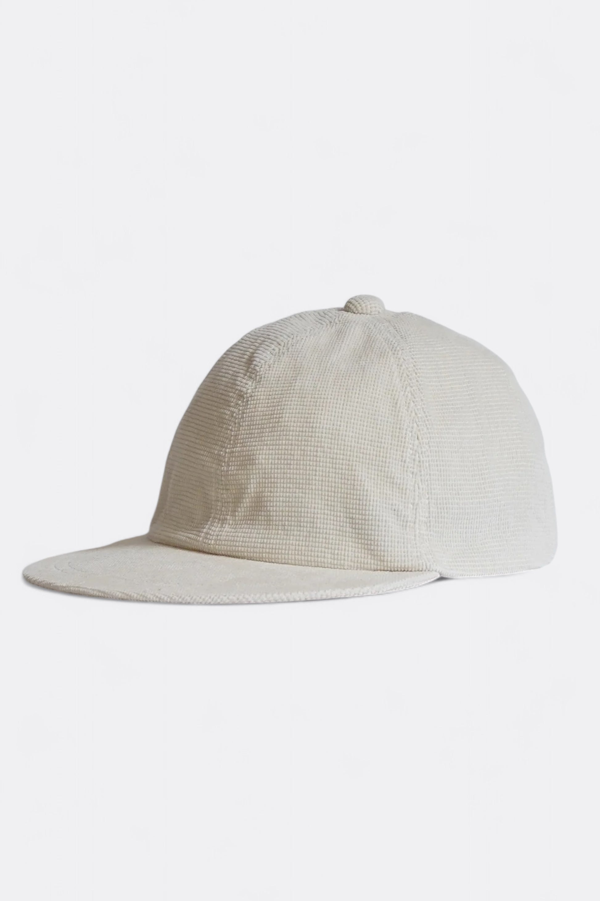 Casquette ENDS AND MEANS - 6 Panels Cap Waffle Cord (Ivory)