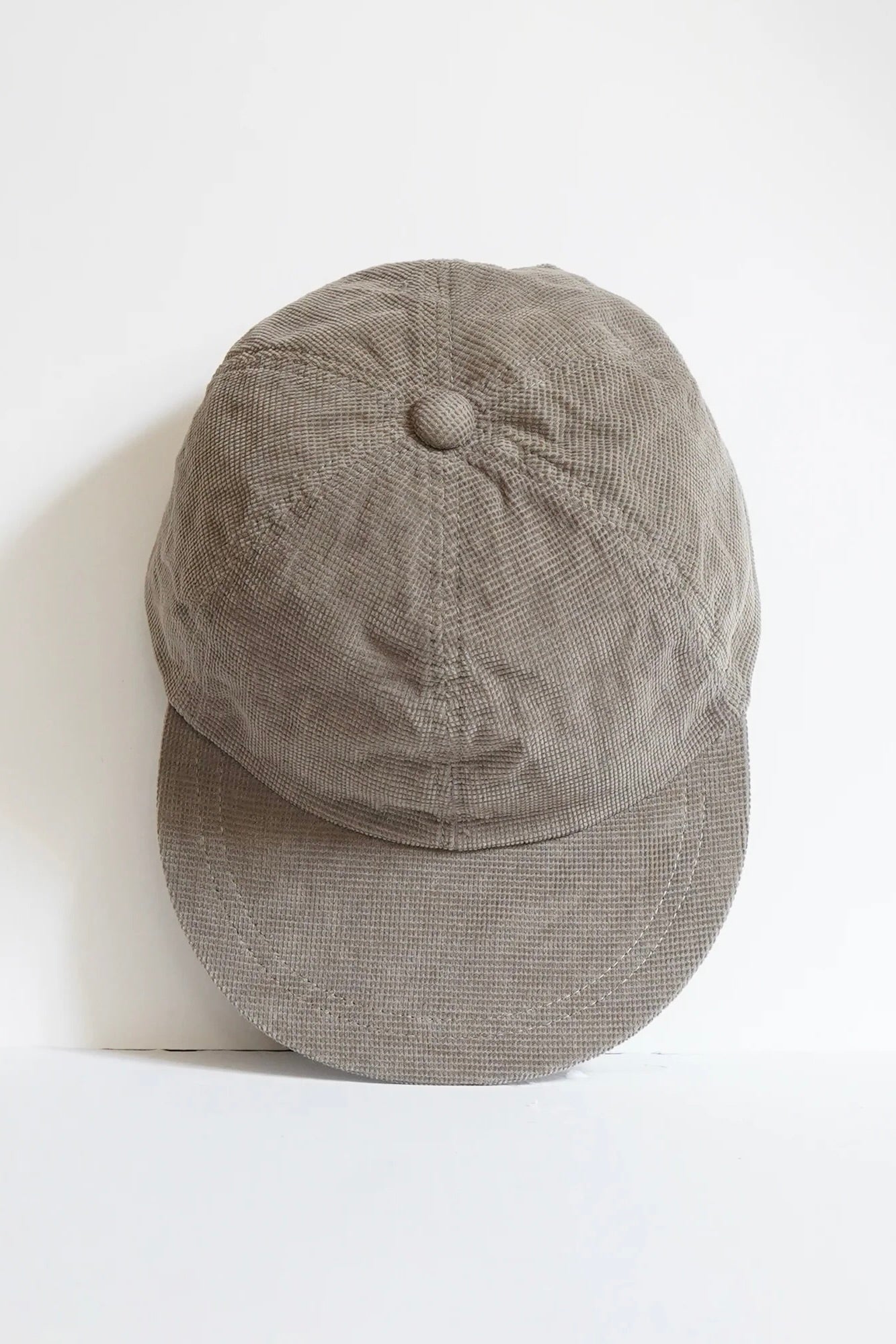 Casquette ENDS AND MEANS - 6 Panels Cap Waffle Cord (Khaki)