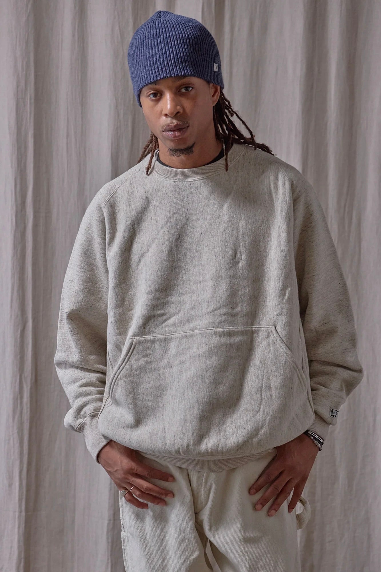 Sweatshirt ENDS AND MEANS - Crew Neck Sweat (Slate Gray)