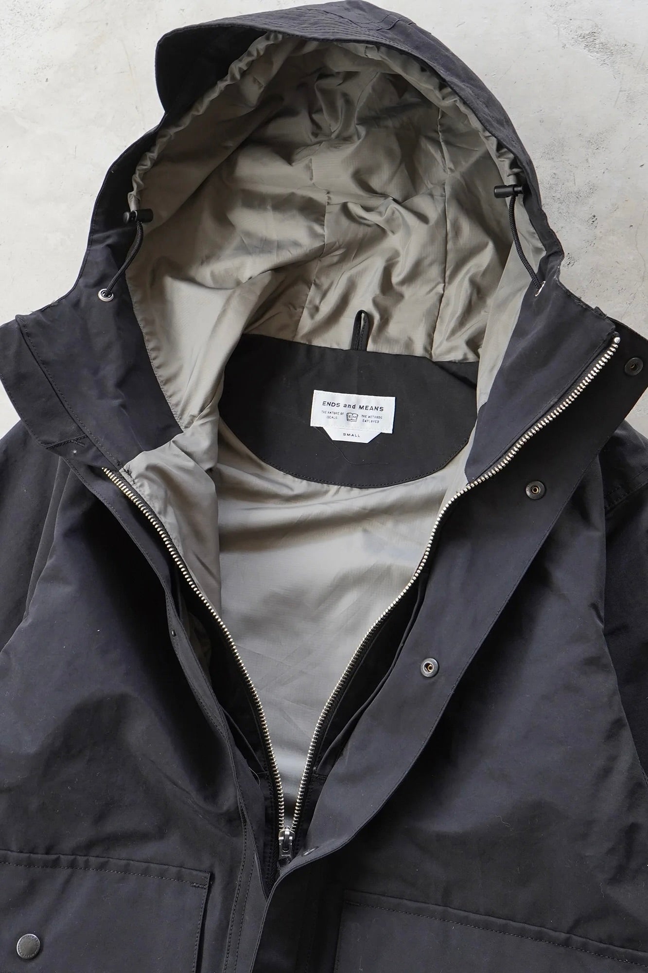 Veste ENDS AND MEANS - Sanpo Jacket (Black)