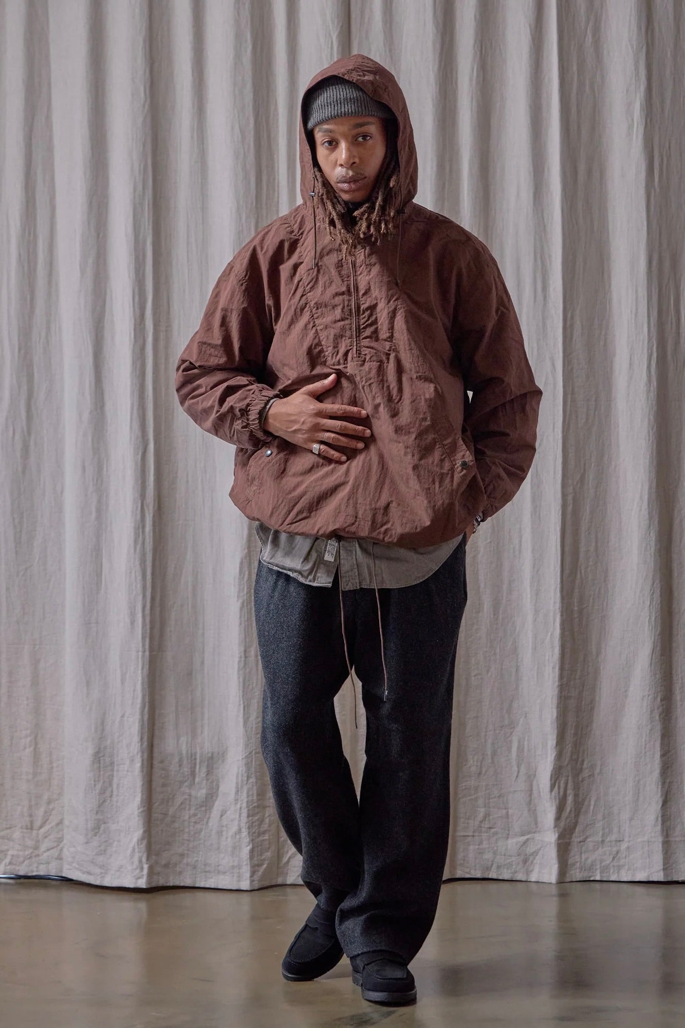 Veste ENDS & MEANS - Smock Anorak (Egg)