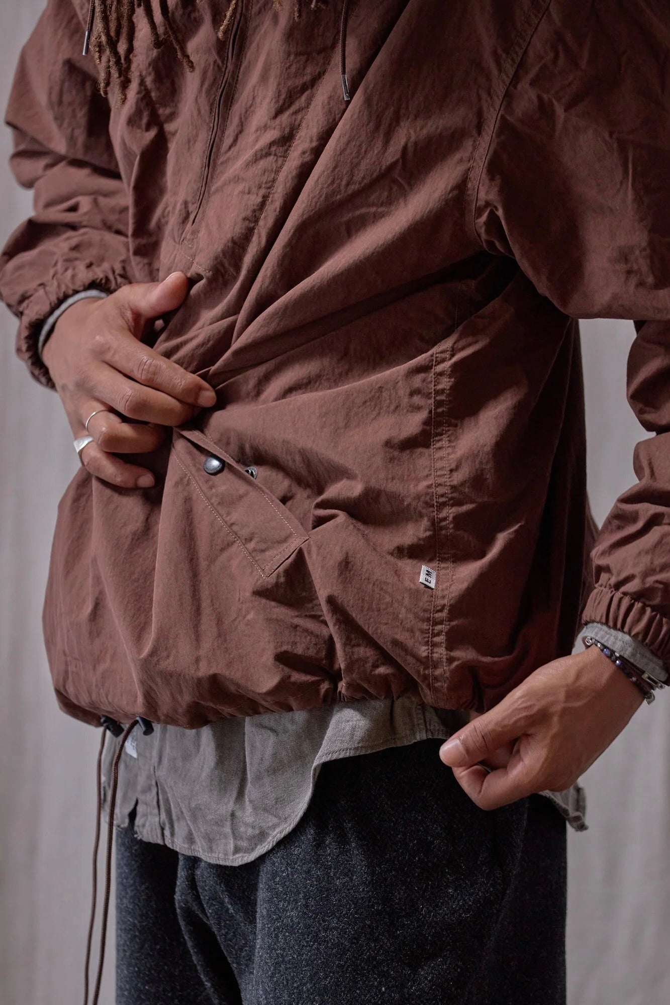 Veste ENDS & MEANS - Smock Anorak (Egg)