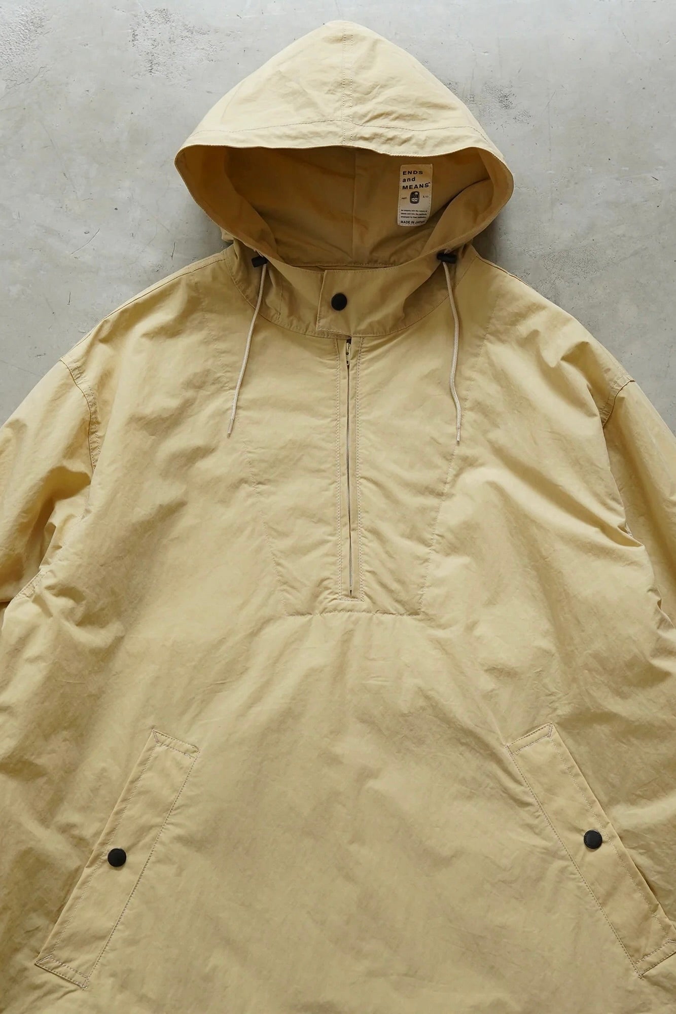 Veste ENDS & MEANS - Smock Anorak (Egg)