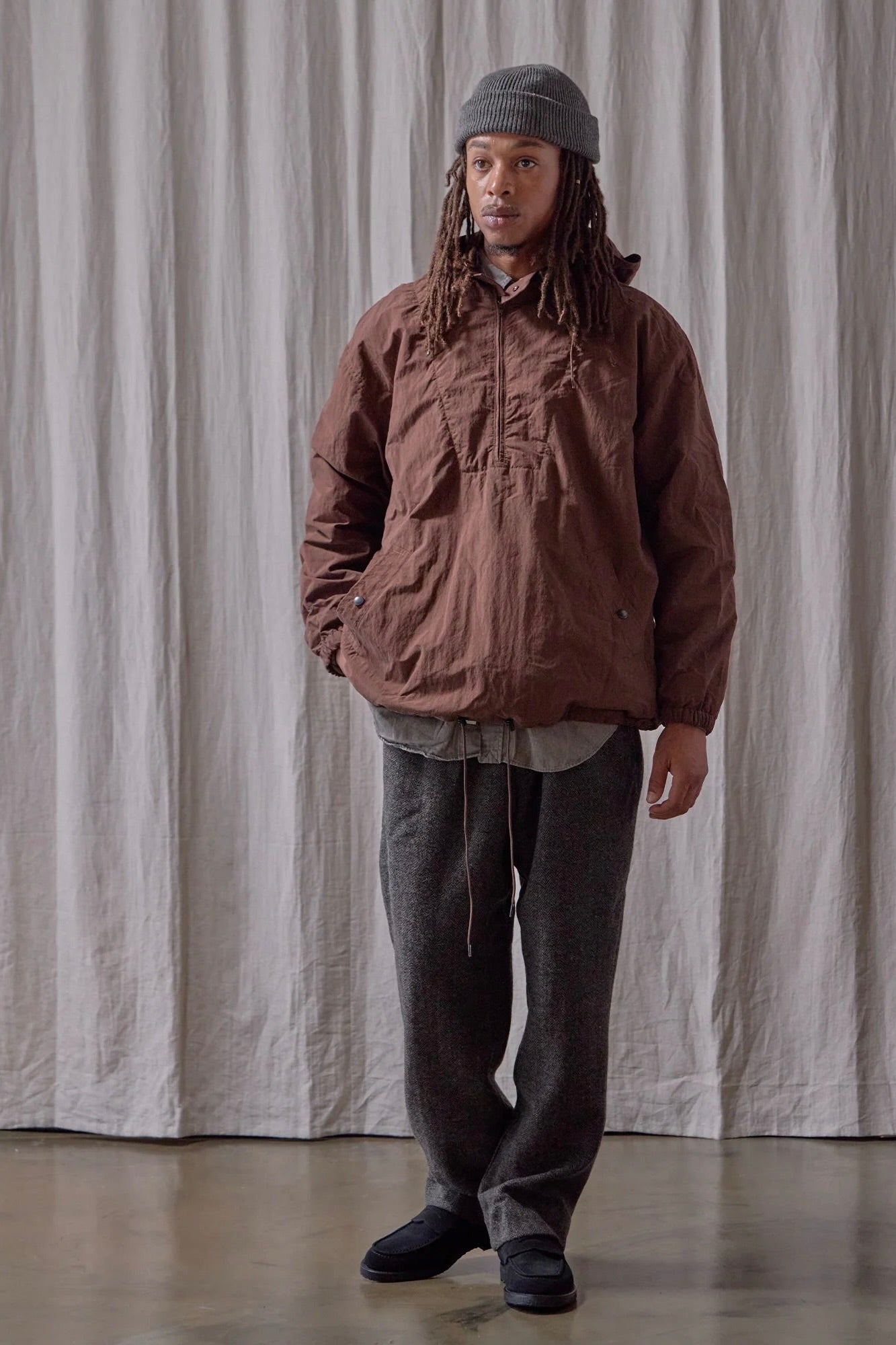 Veste ENDS & MEANS - Smock Anorak (Egg)