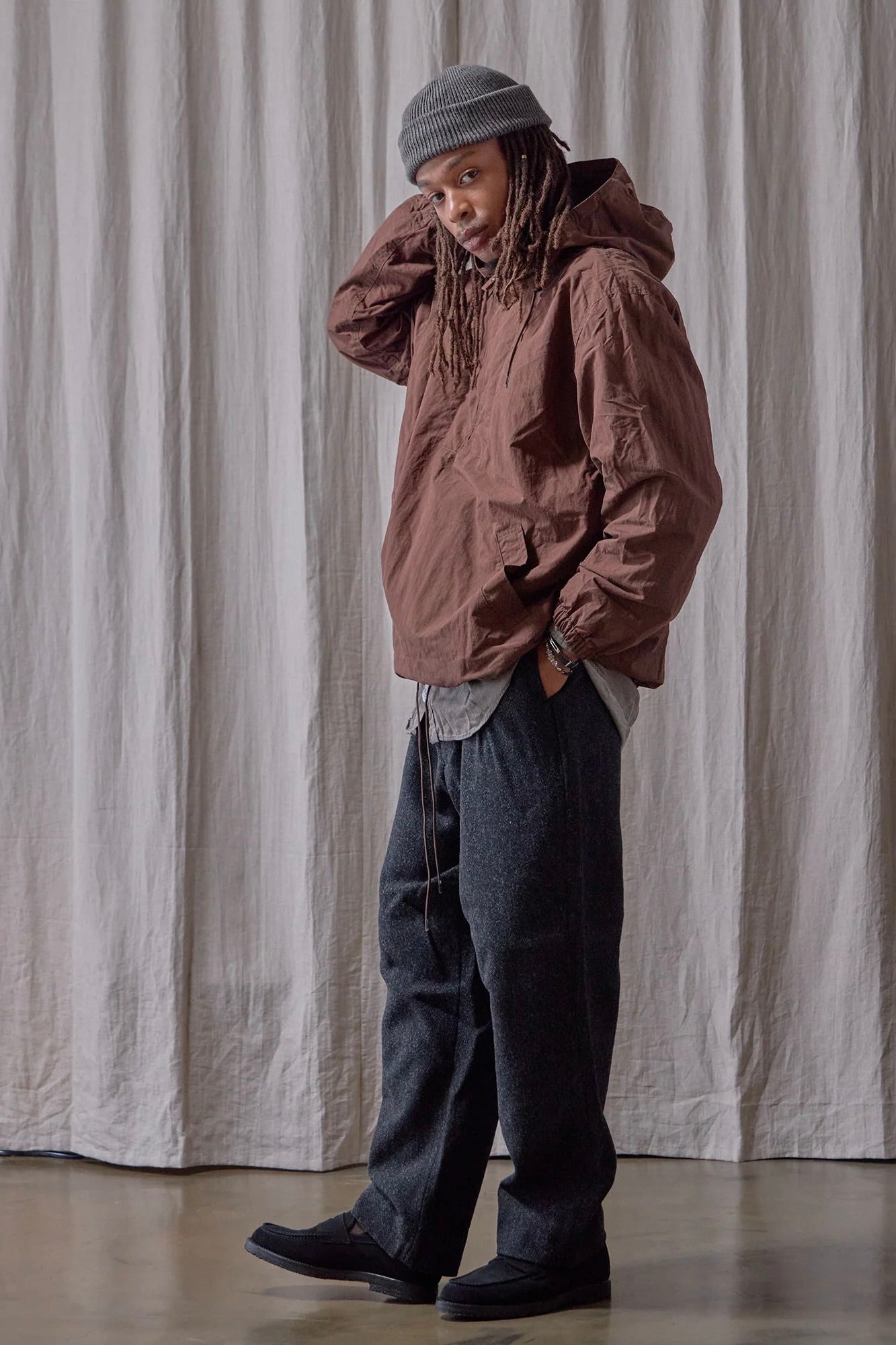 Veste ENDS & MEANS - Smock Anorak (Egg)