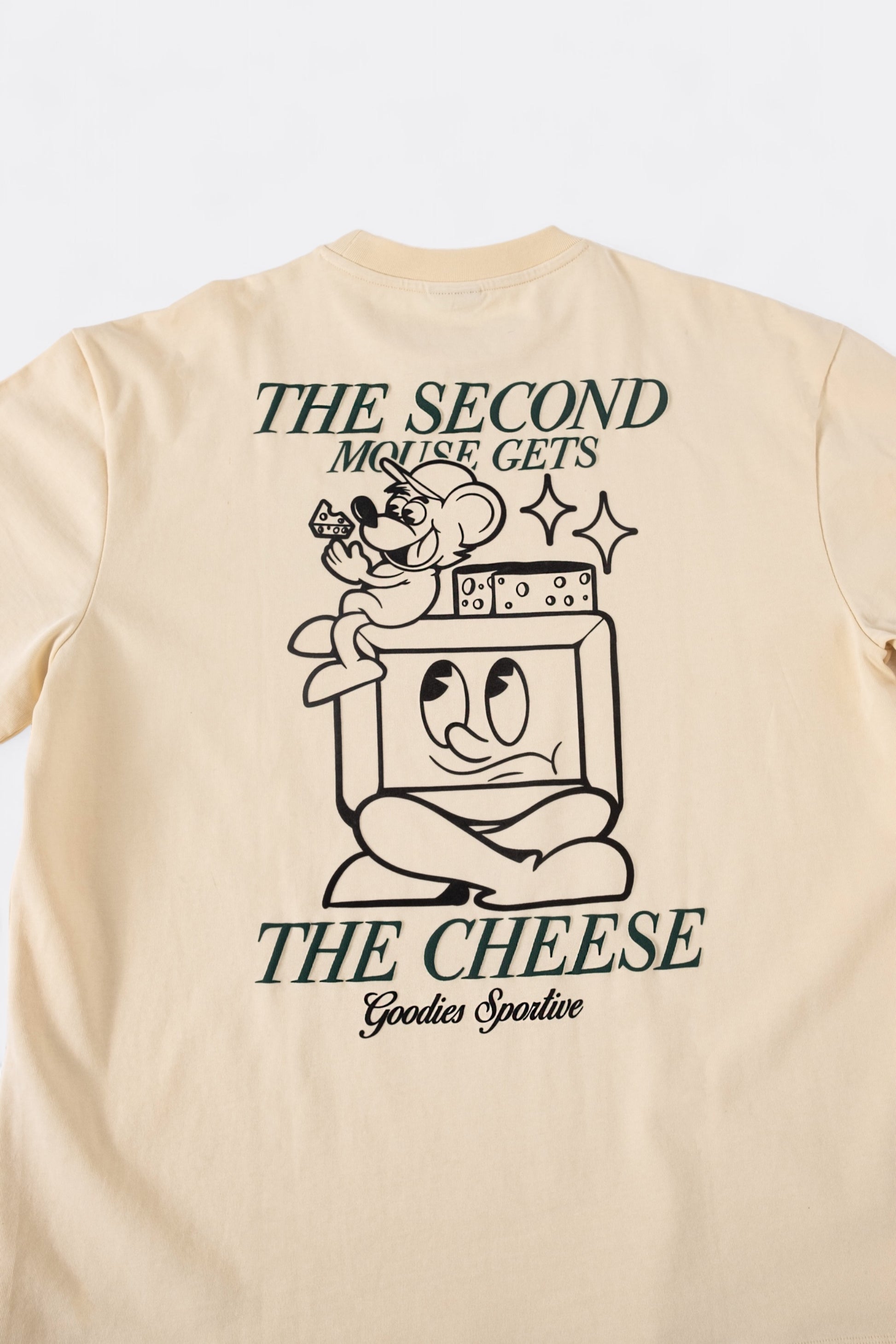 T-Shirt Goodies Sportive - Cheese Tee (Butter)