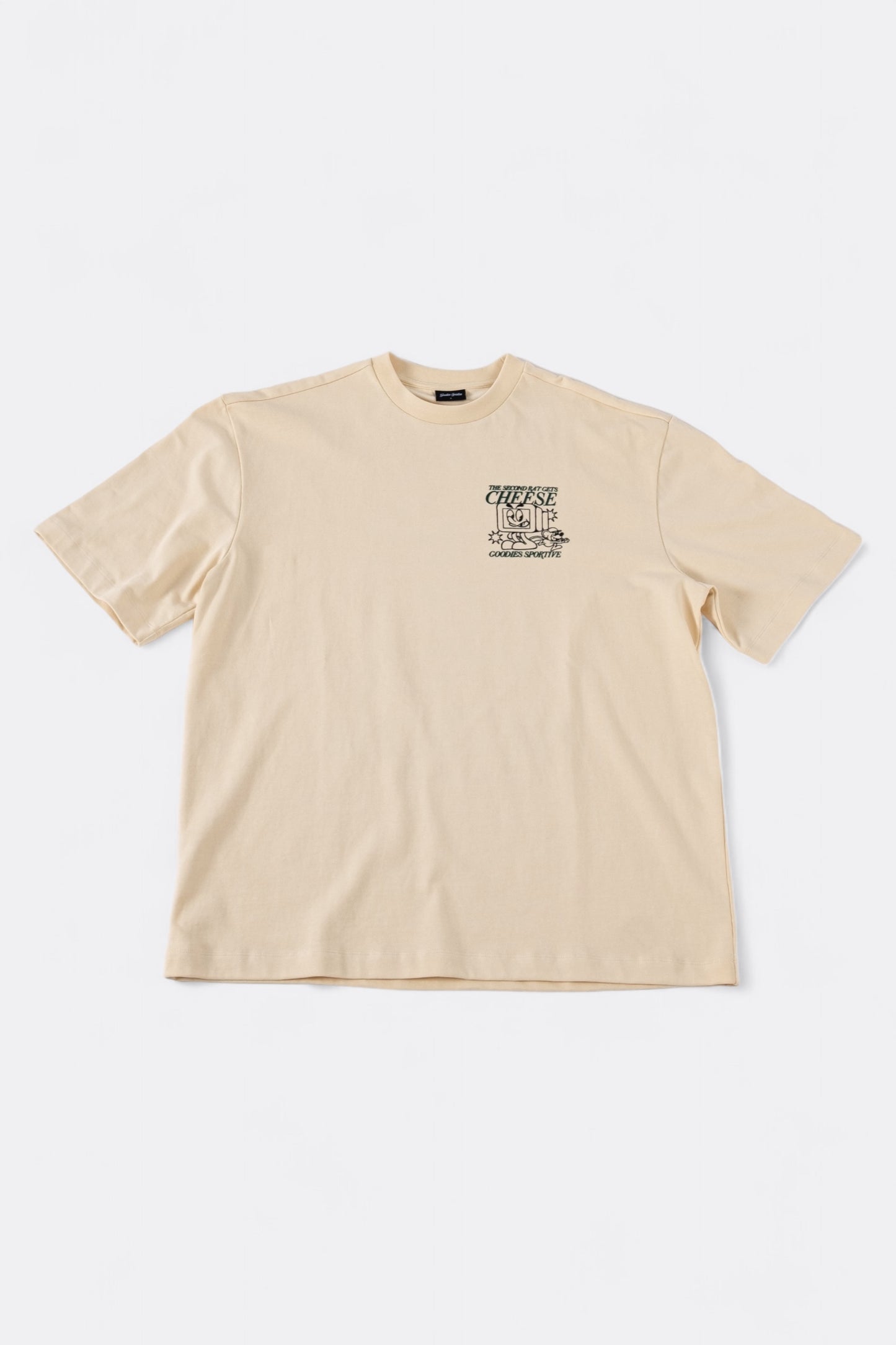 T-Shirt Goodies Sportive - Cheese Tee (Butter)