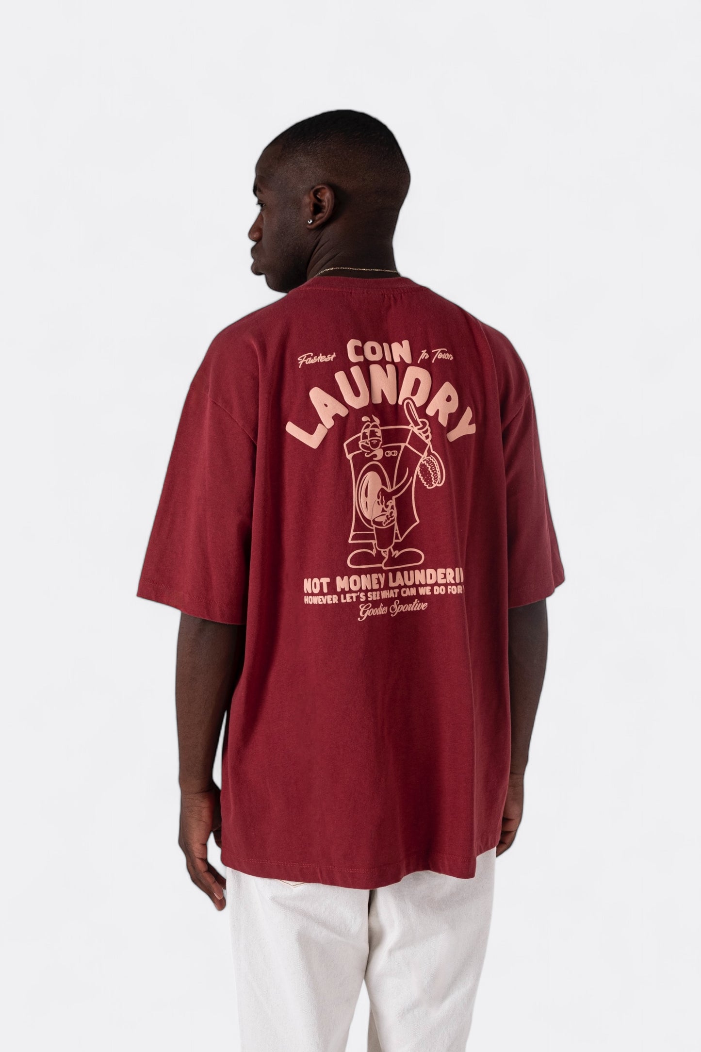 T-Shirt Goodies Sportive - Laundry Tee (Burgundy)