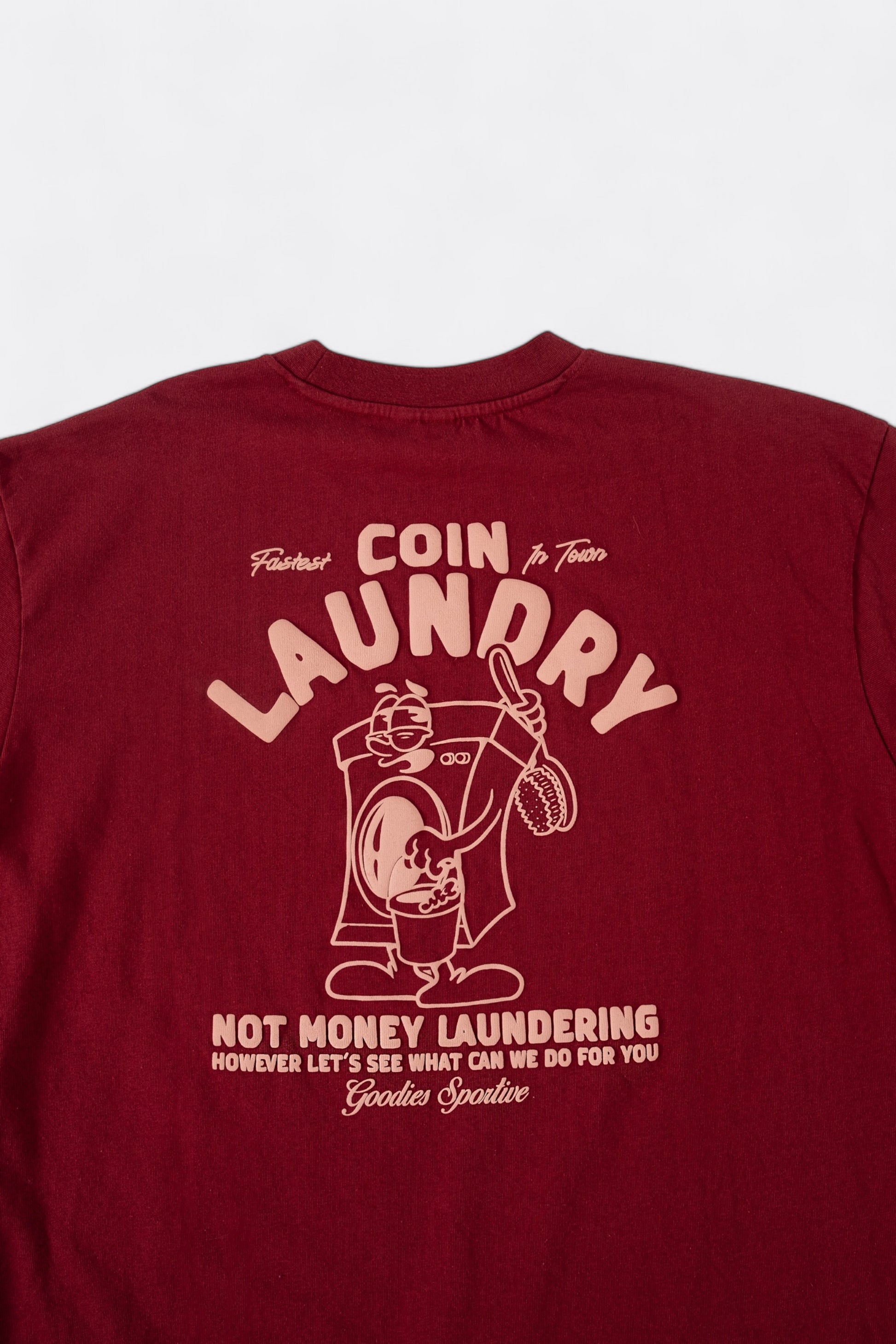 T-Shirt Goodies Sportive - Laundry Tee (Burgundy)