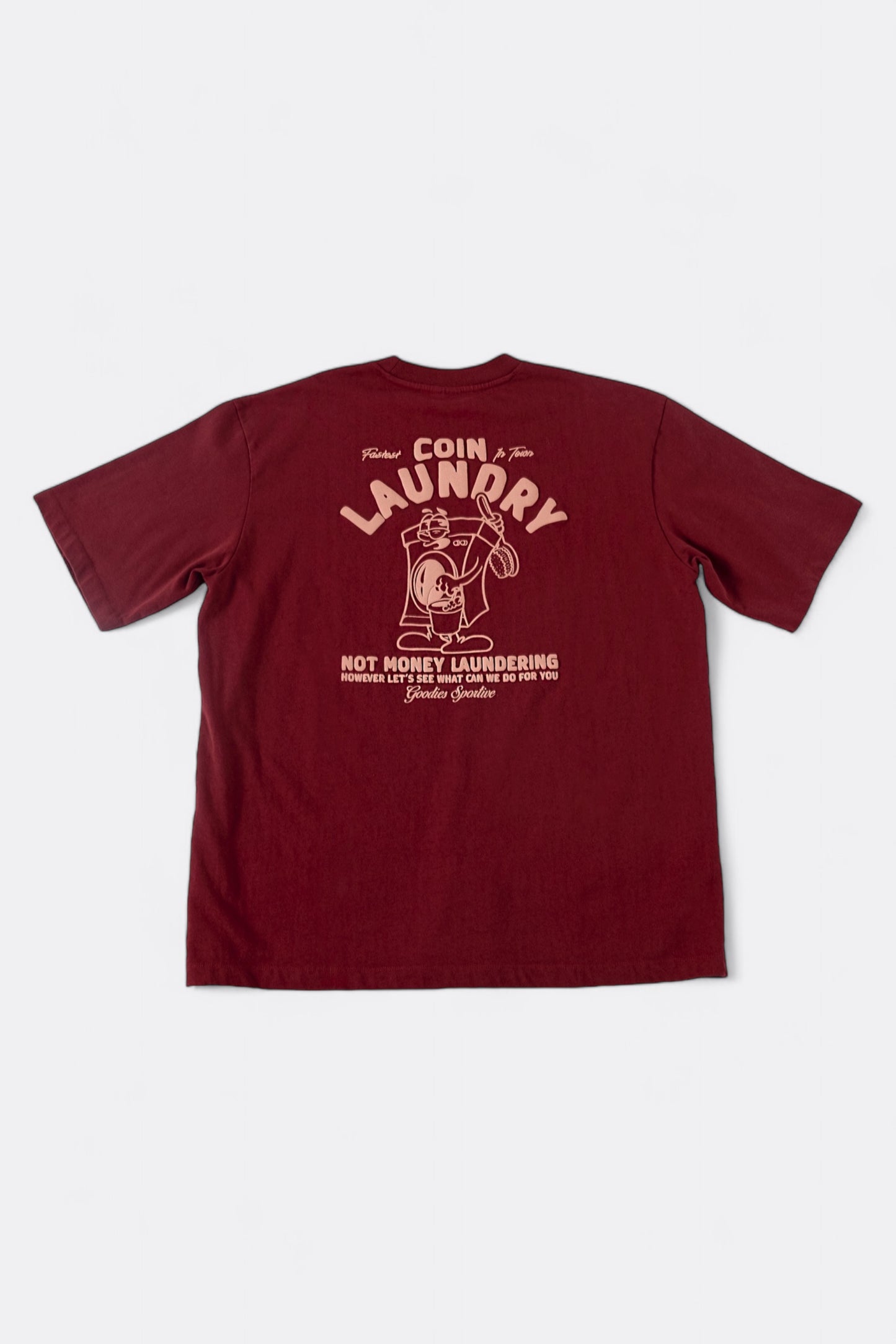 T-Shirt Goodies Sportive - Laundry Tee (Burgundy)