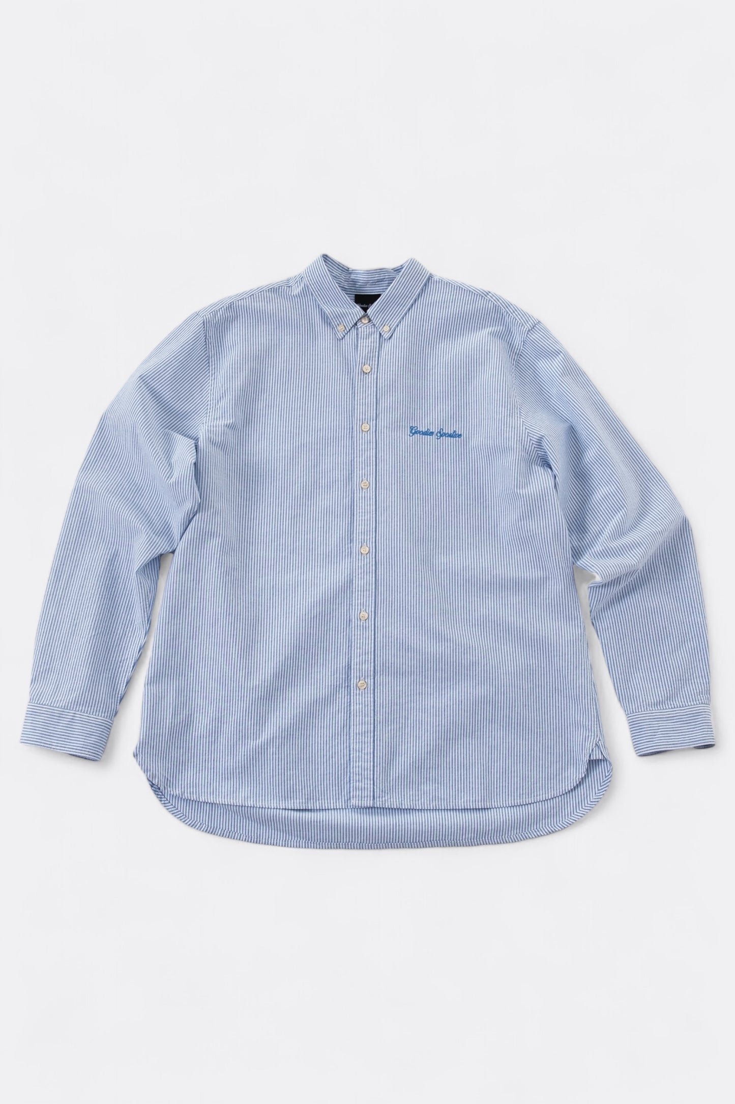 Chemise Goodies Sportive - Oxford Relaxed Shirt (Blue Stripe)