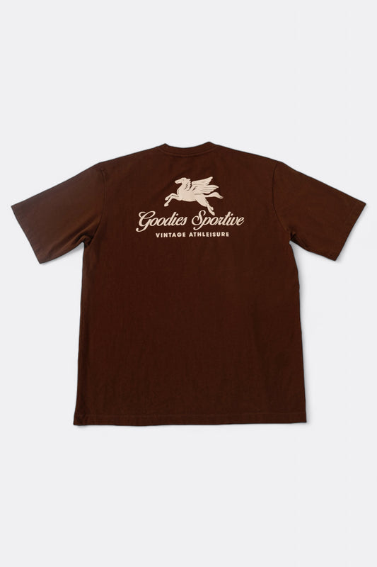 T-Shirt Goodies Sportive - Pegasus Tee (Chocolate)