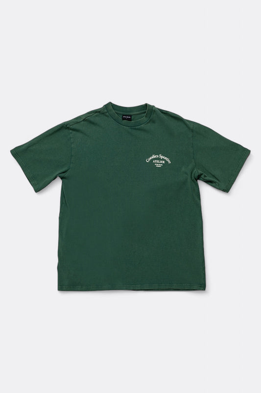 T-Shirt Goodies Sportive - Premium Tee (Washed Green)